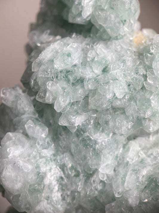 Green Strawberry Quartz Cluster from Madagascar | Mineral Specimen
