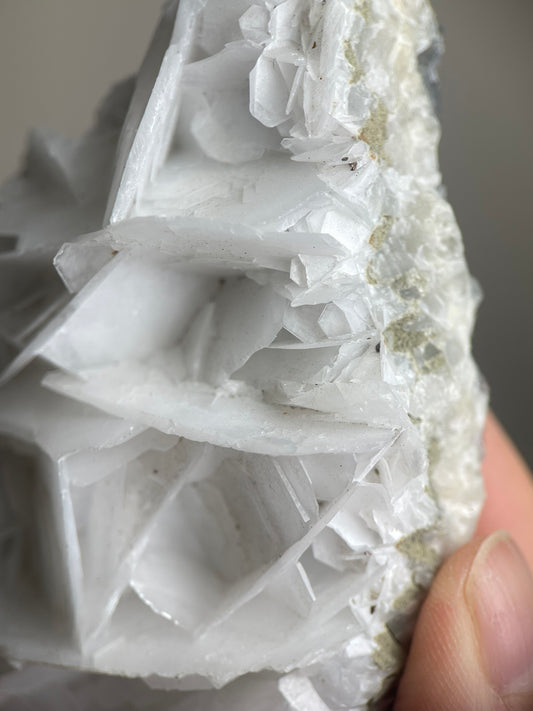 White Rose Calcite Mineral Specimen from China