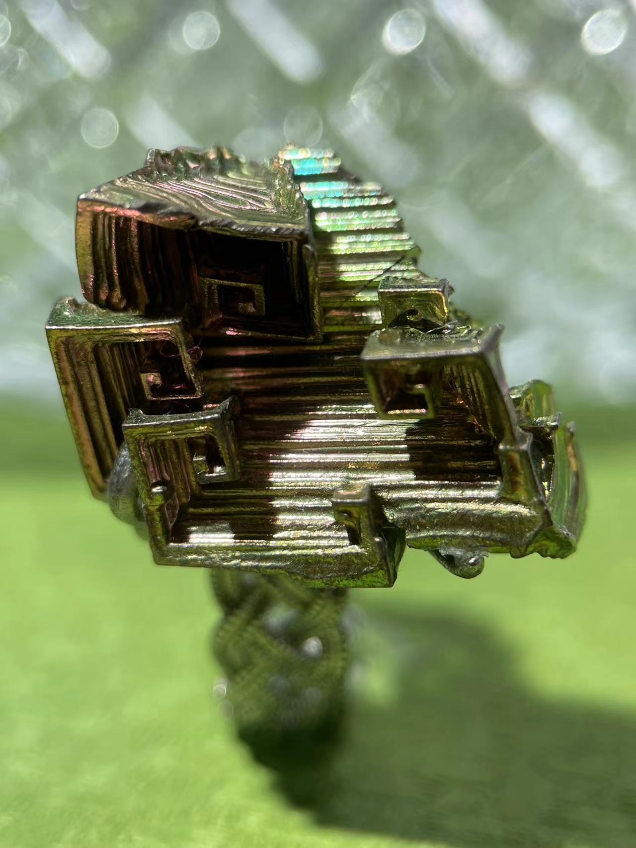 Technomancer | Rainbow Bismuth Ring