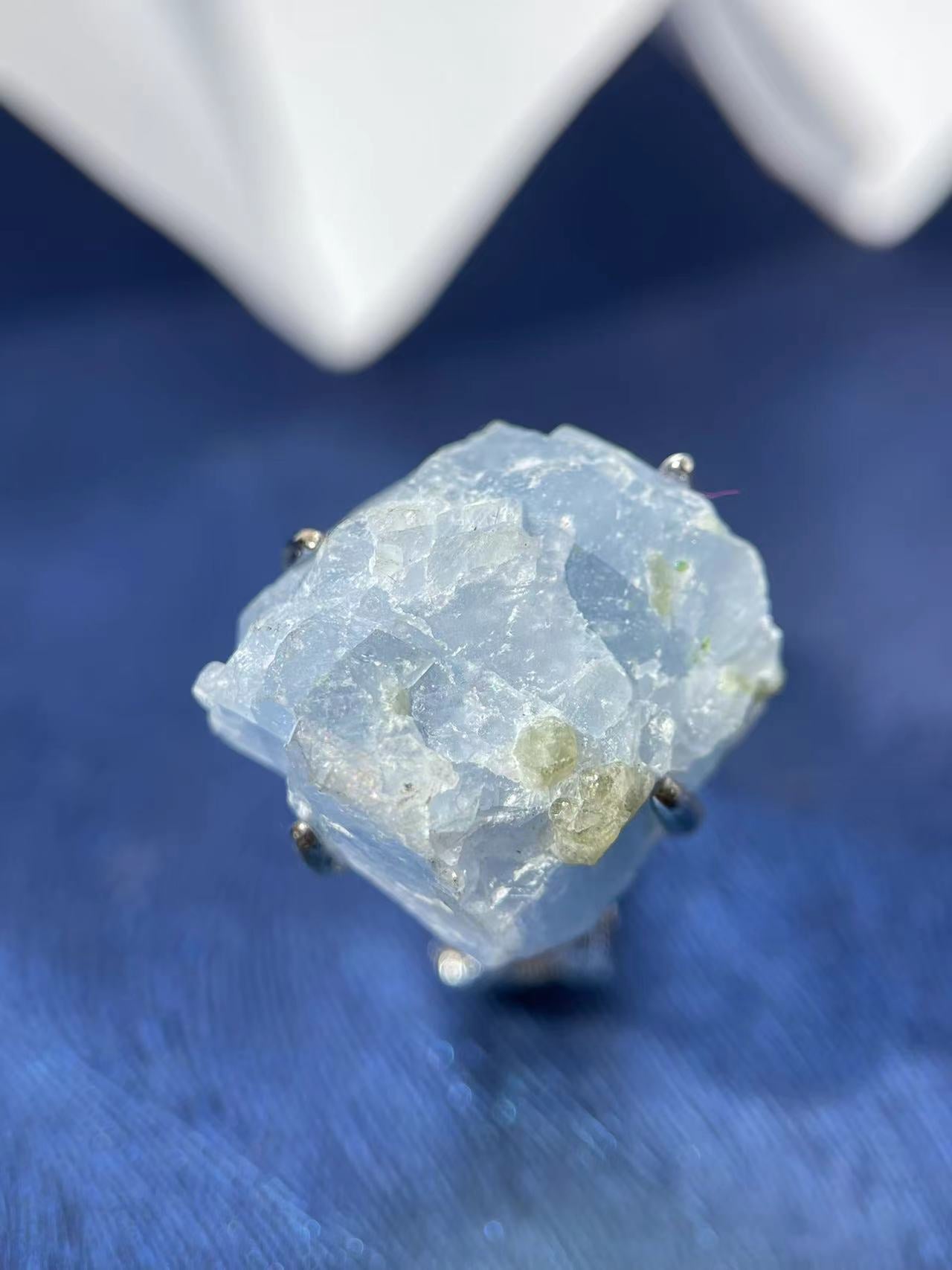 Blue Silence | Blue Fluorite Ring