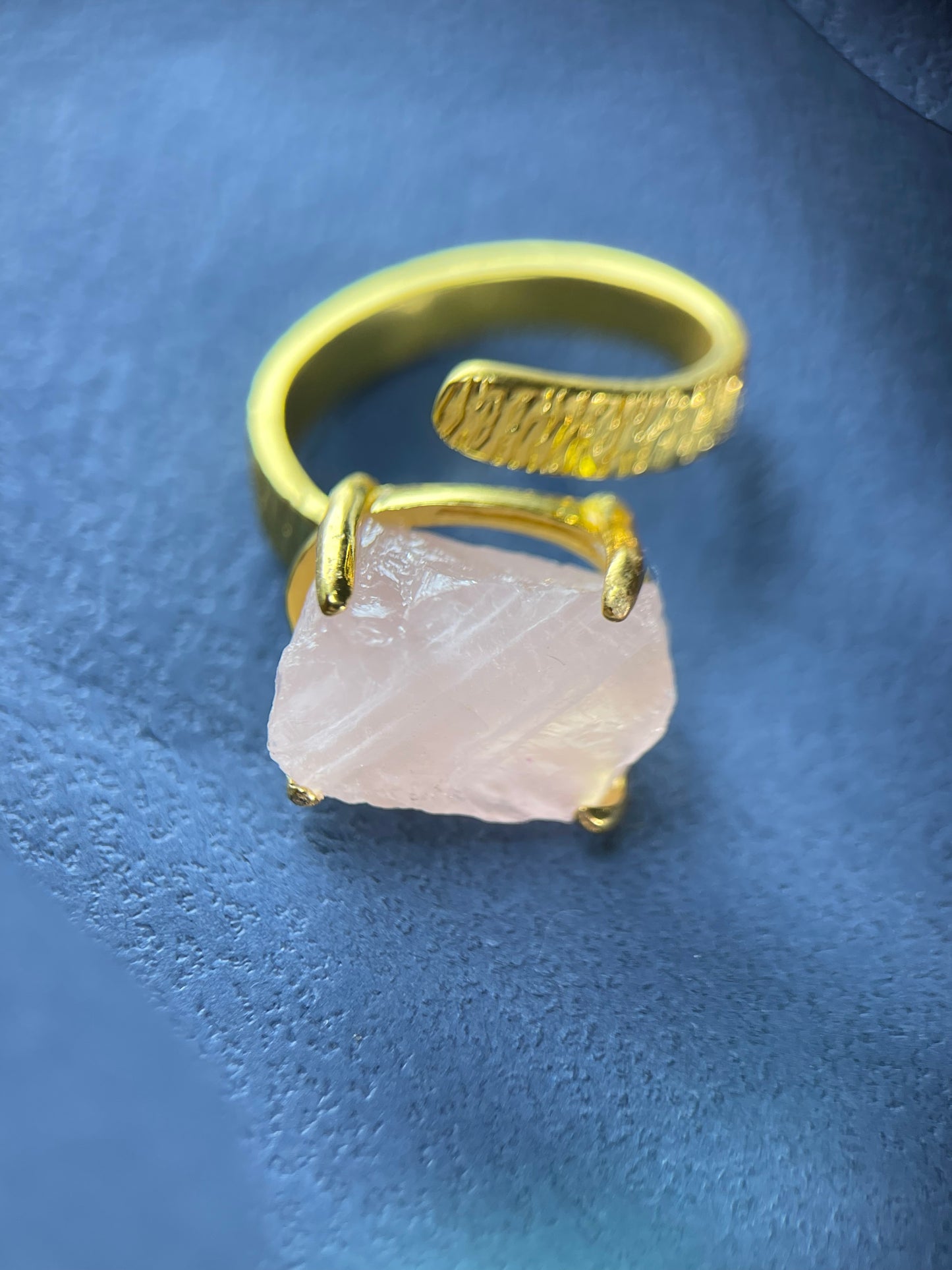 Rose Quartz ring