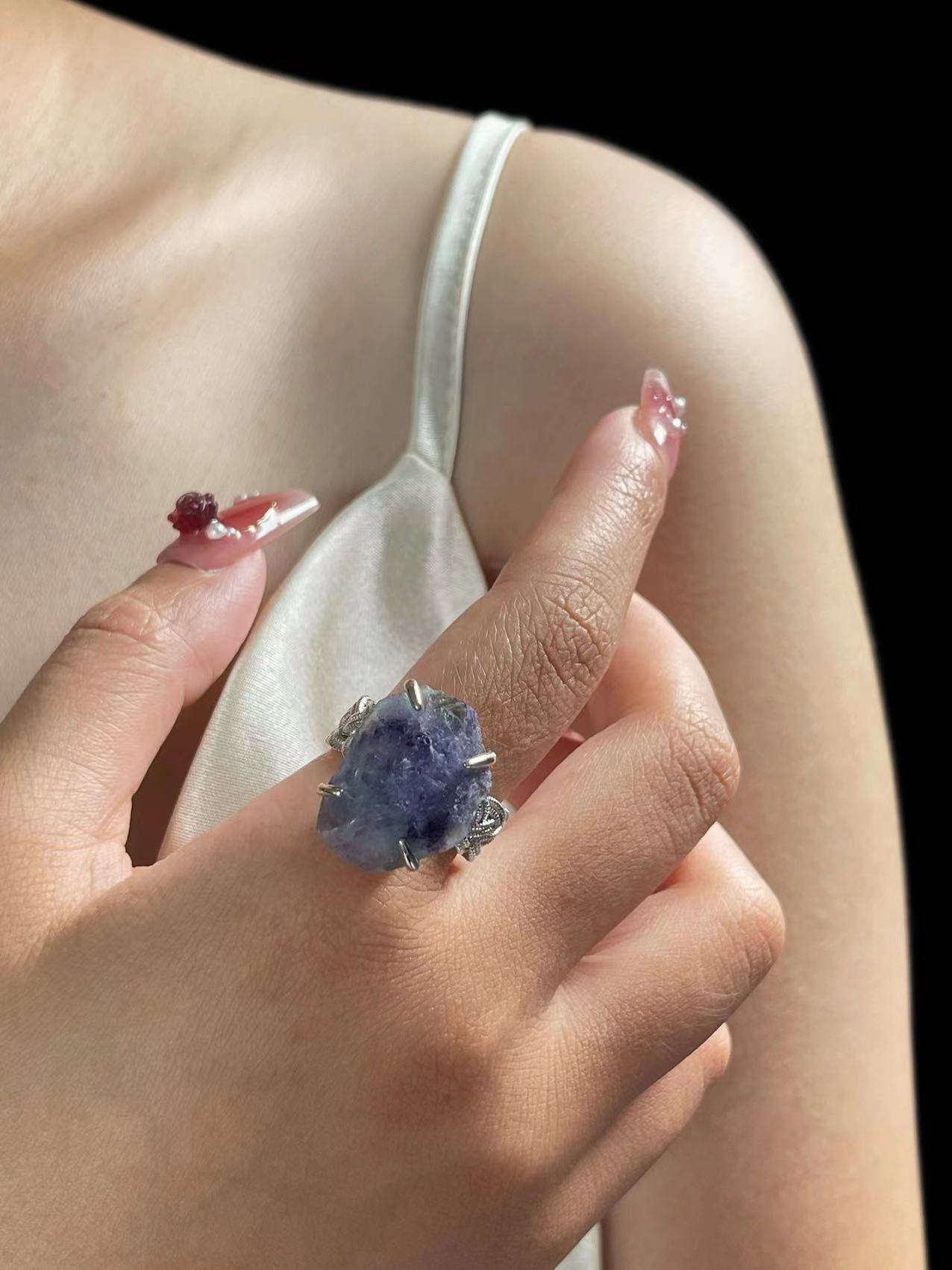 Phantom Fluorite Ring