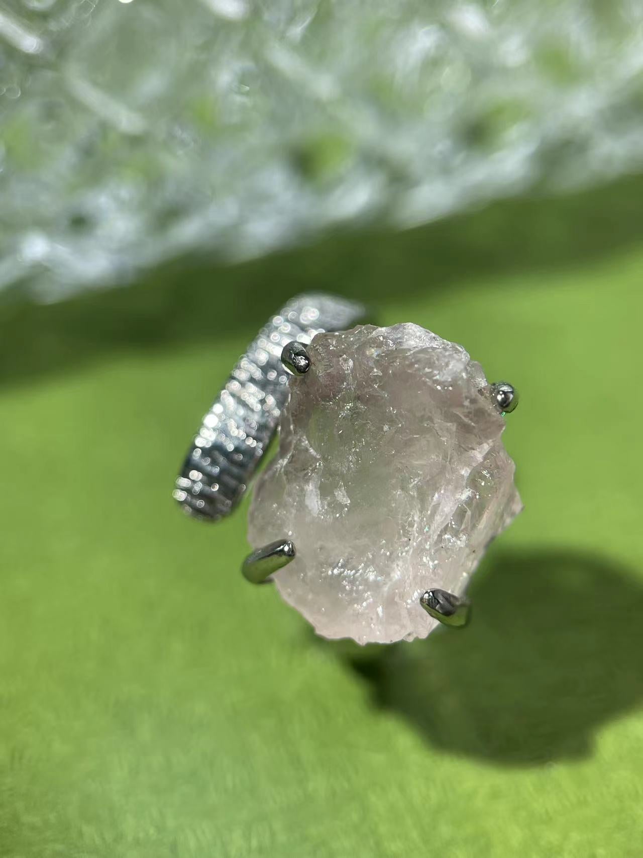 Rose Quartz Ring