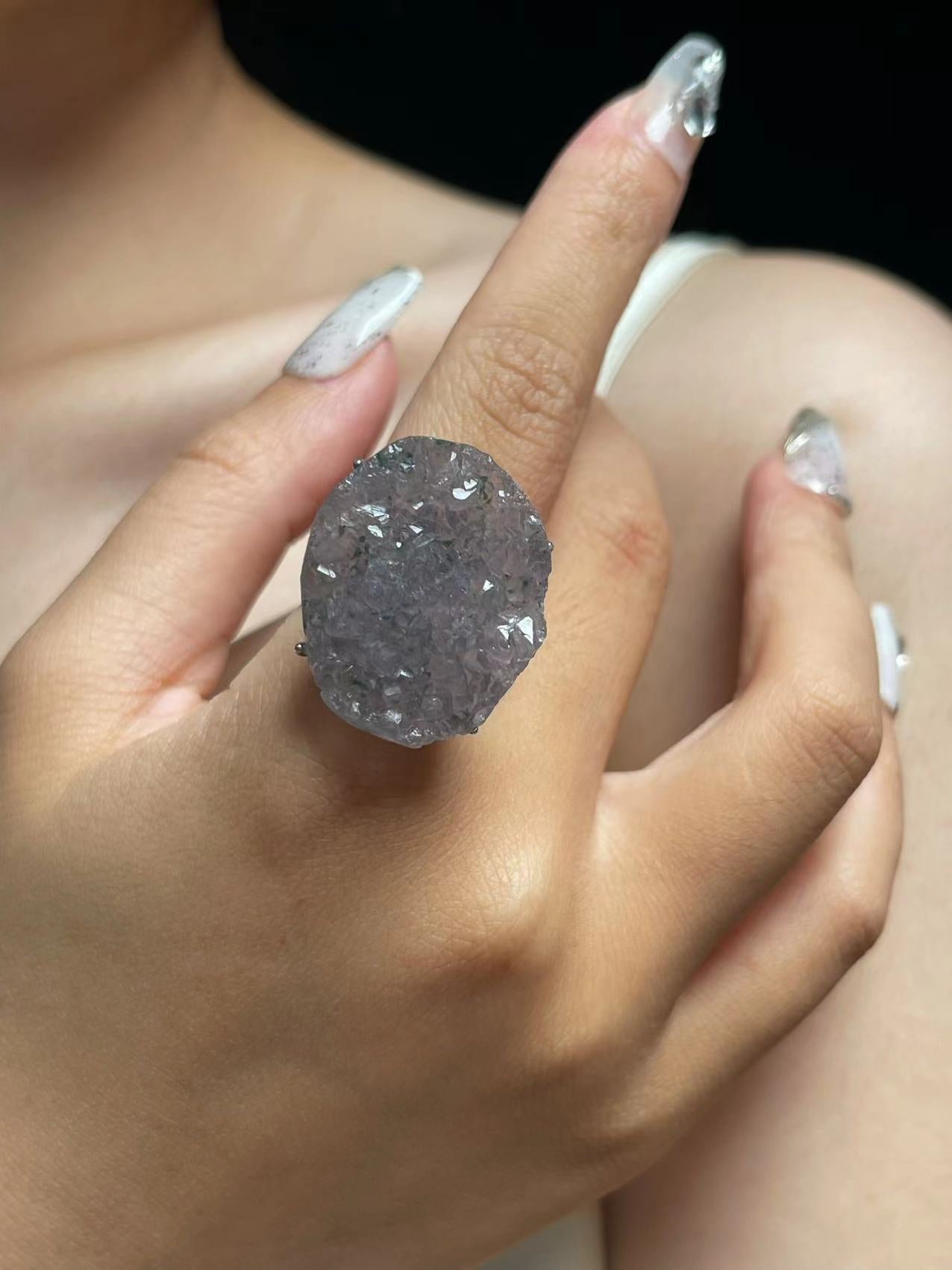 Light Purple Sugar Quartz
