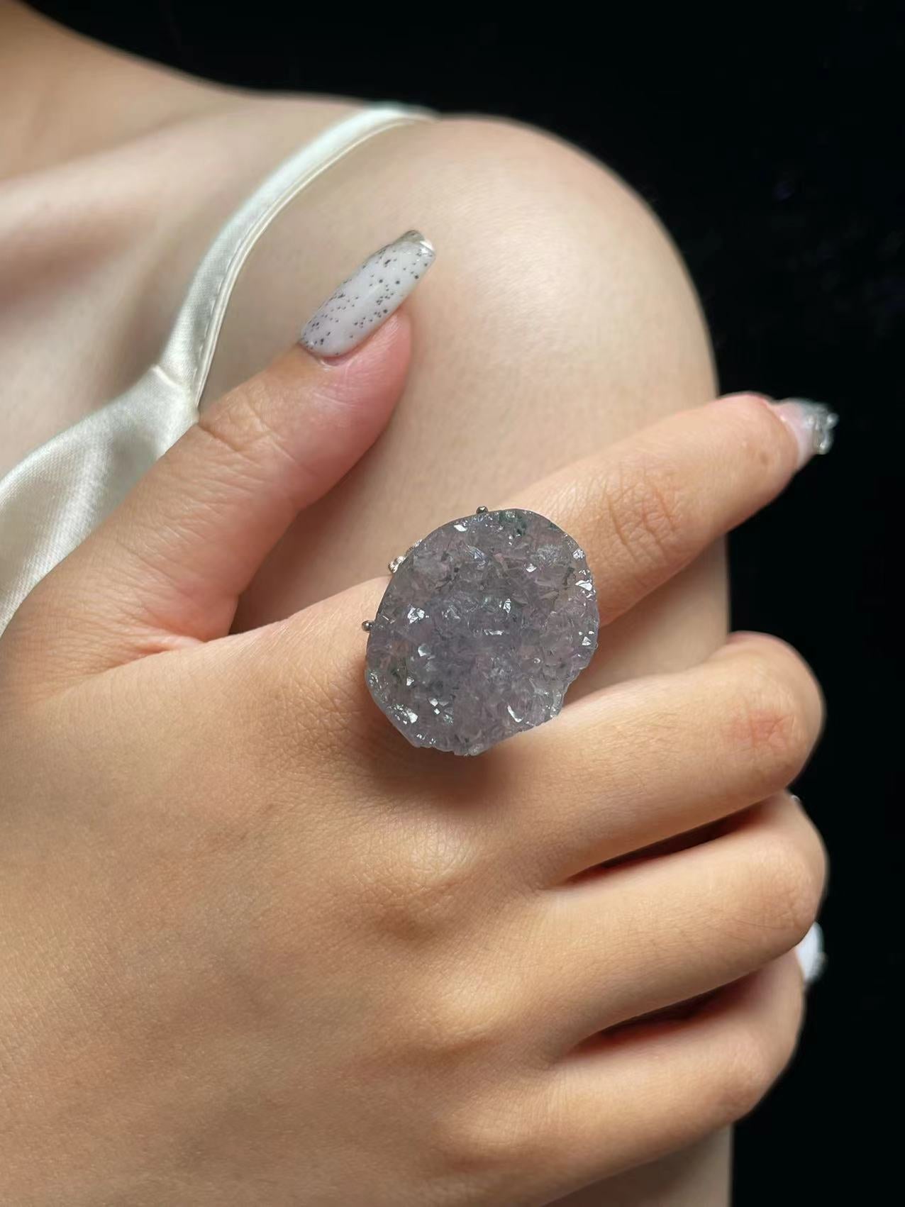 Light Purple Sugar Quartz