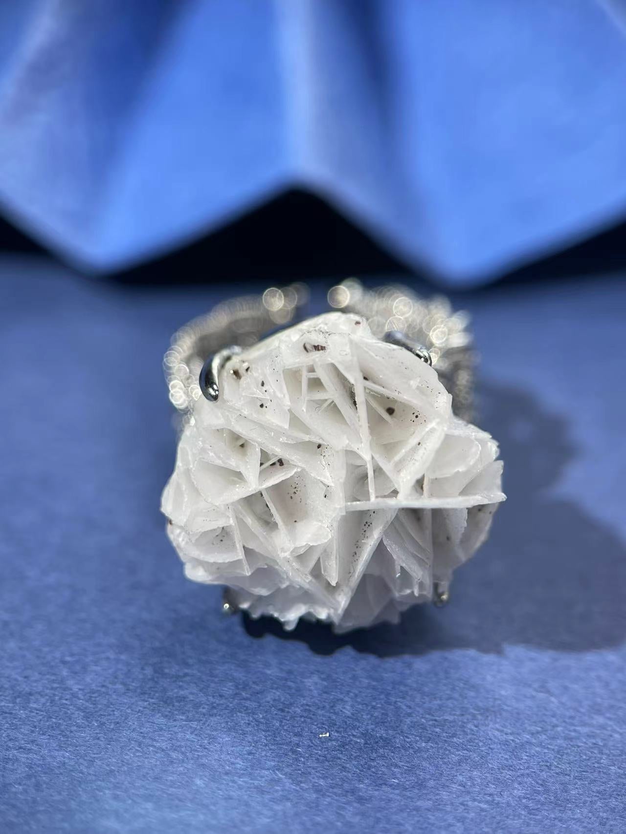 Calcite Desert Rose Ring