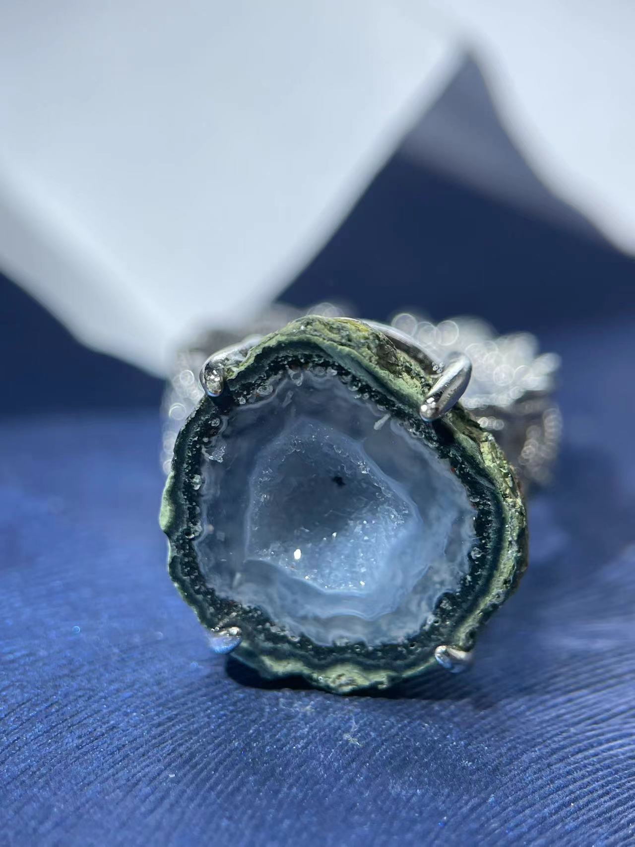 Geode Agate Ring