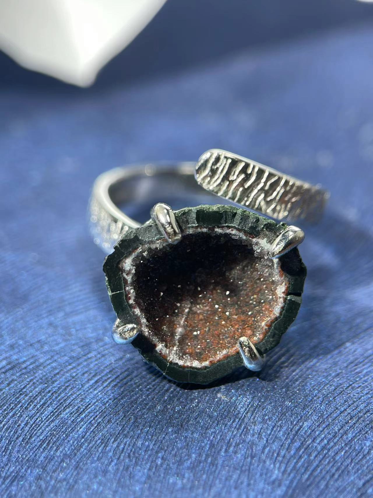 Mexican Geode Ring