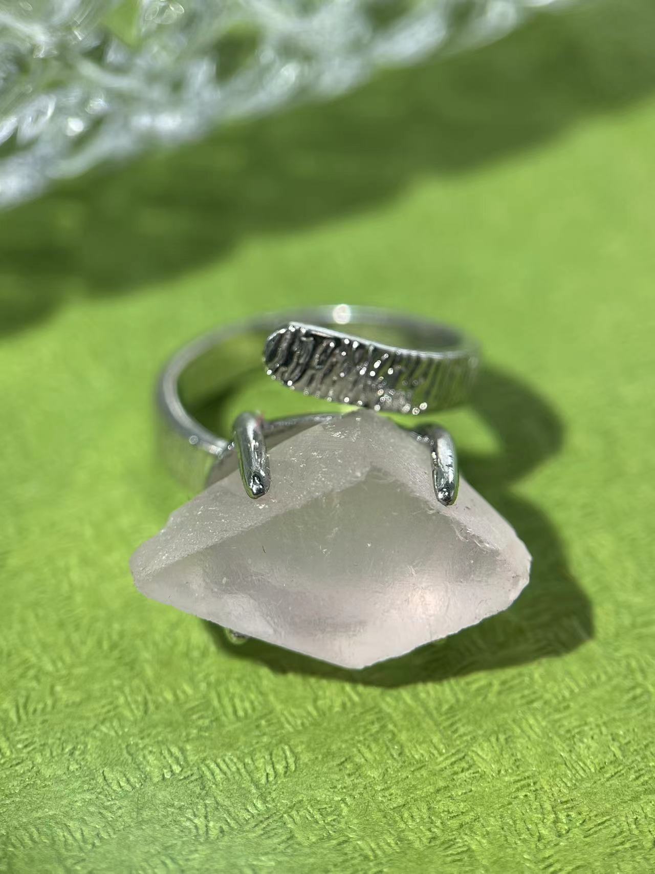 Rose Quartz Ring