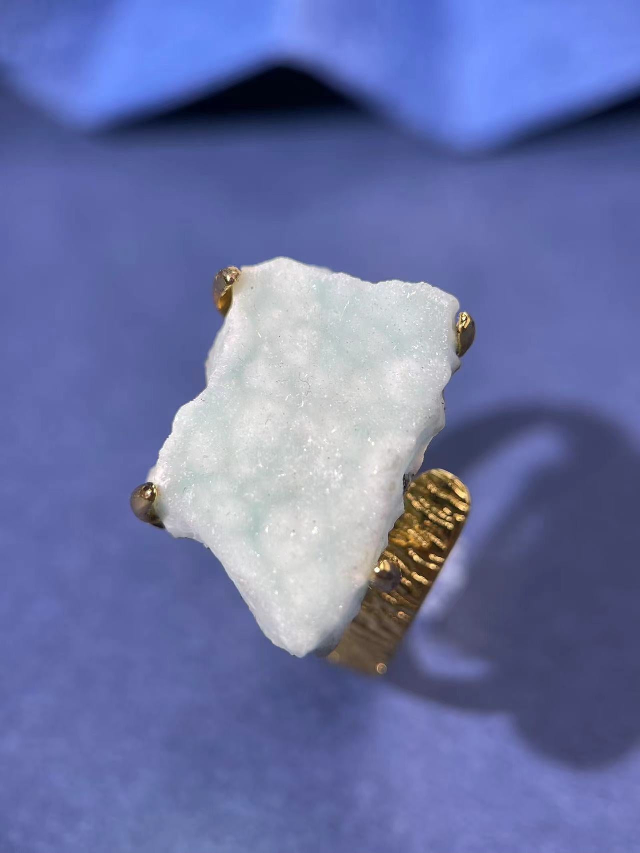 Blue Lace Agate Ring