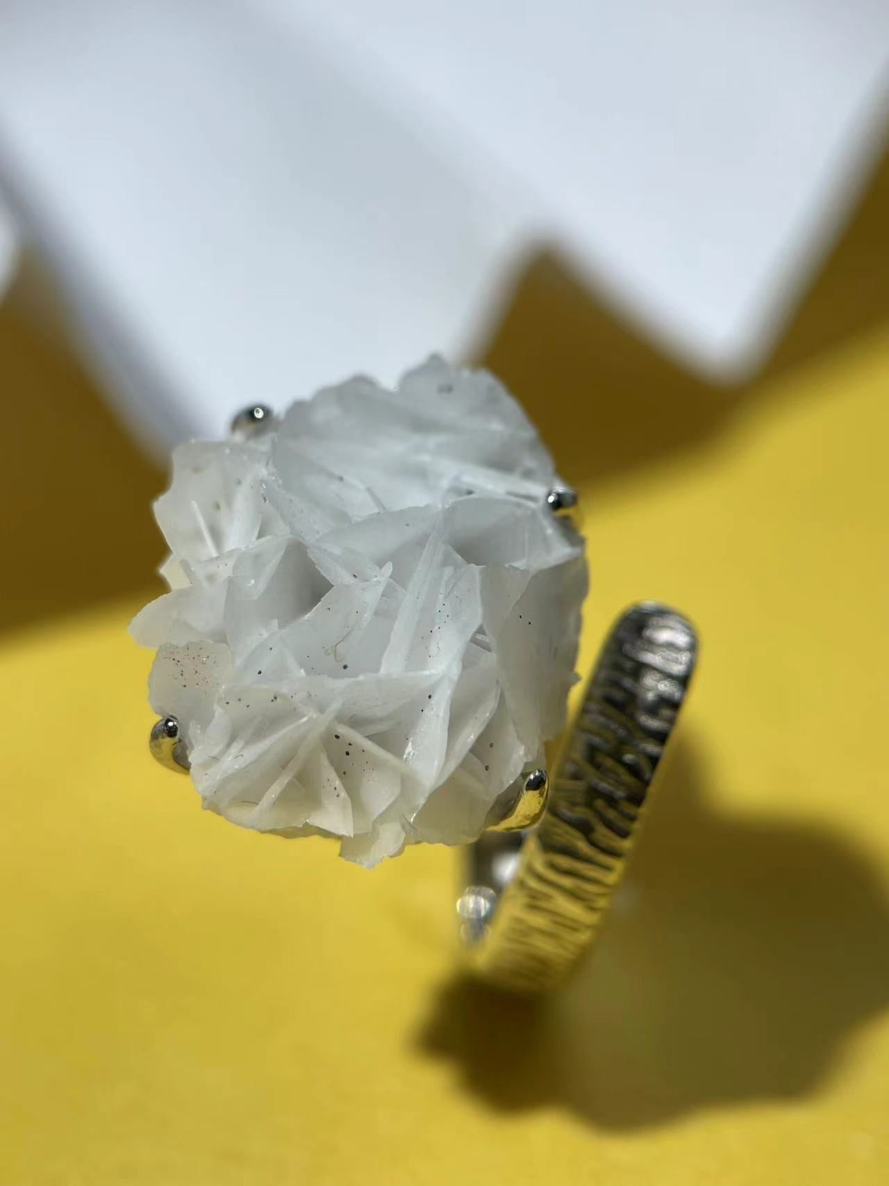 Desert Bloom | Barite Rose Ring