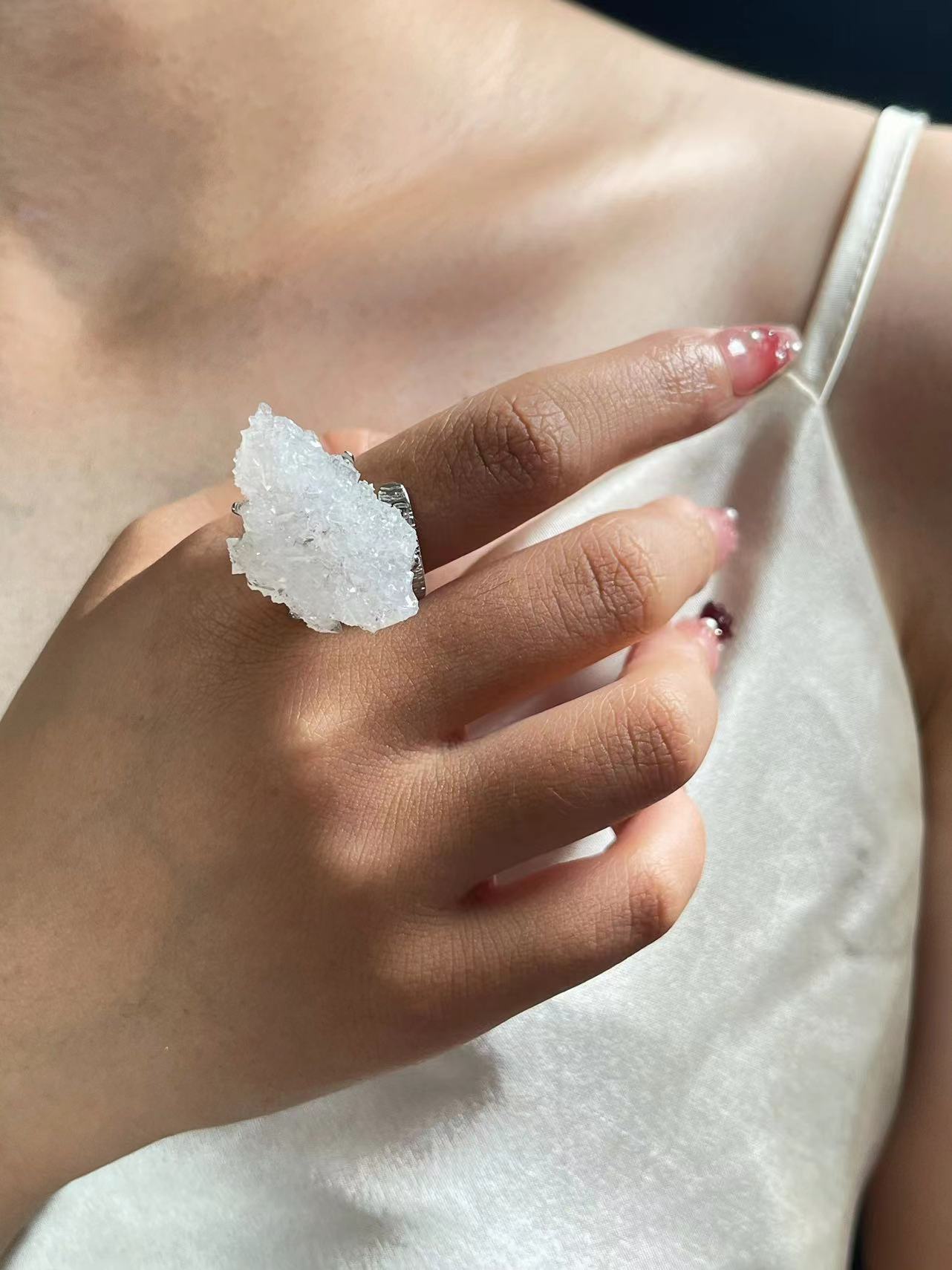 Apophyllite Ring