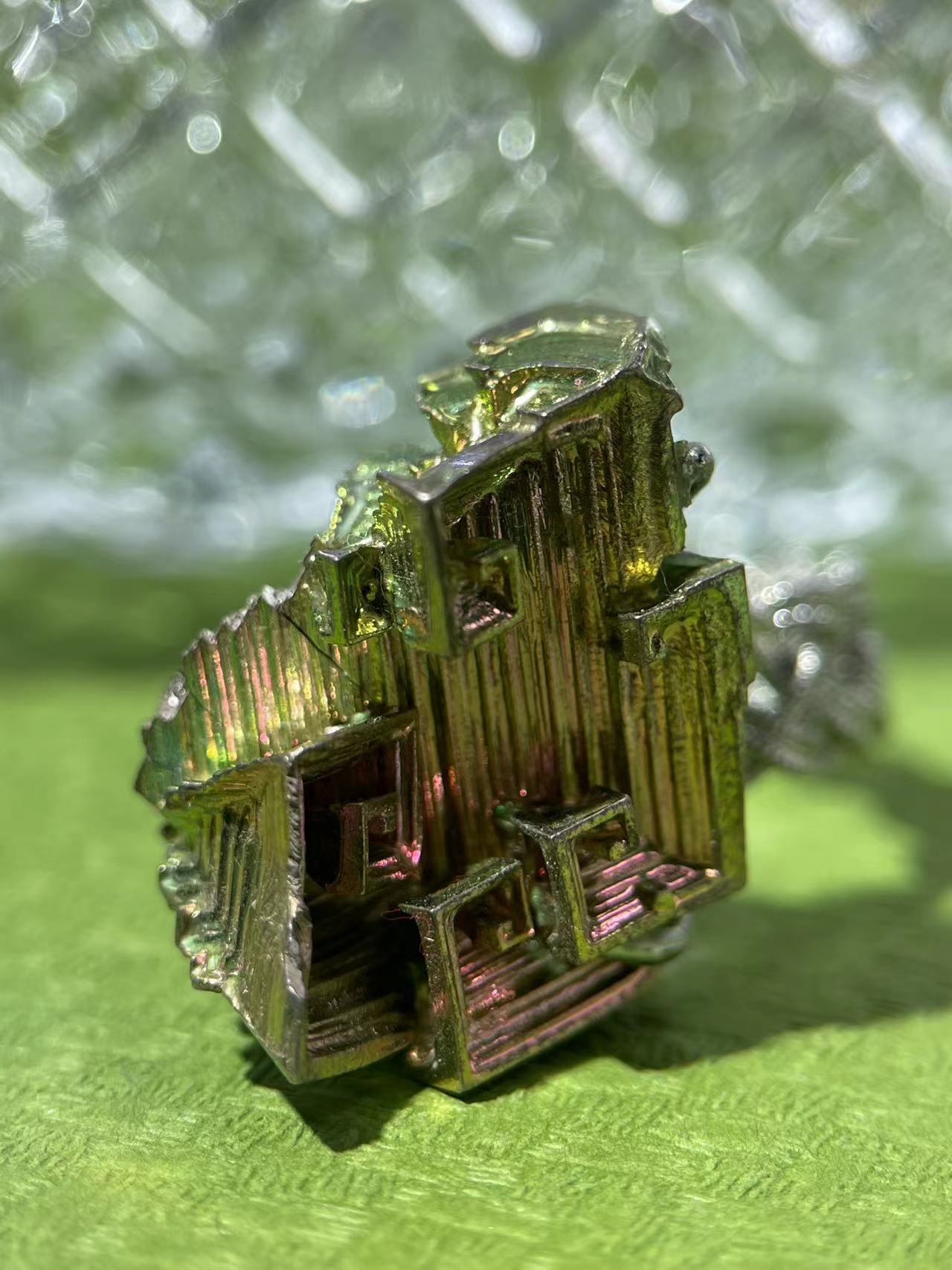 Technomancer | Rainbow Bismuth Ring