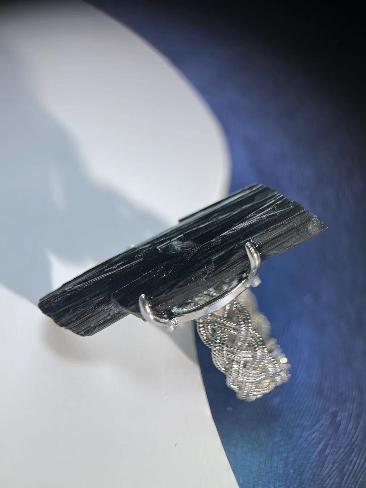 Black Tourmaline Ring