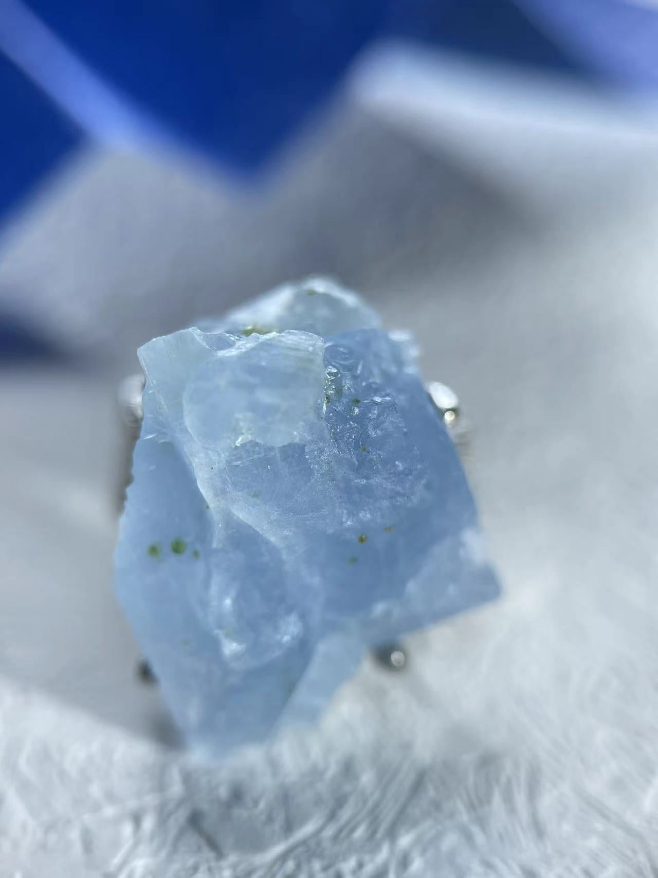 Blue Silence | Blue Fluorite Ring