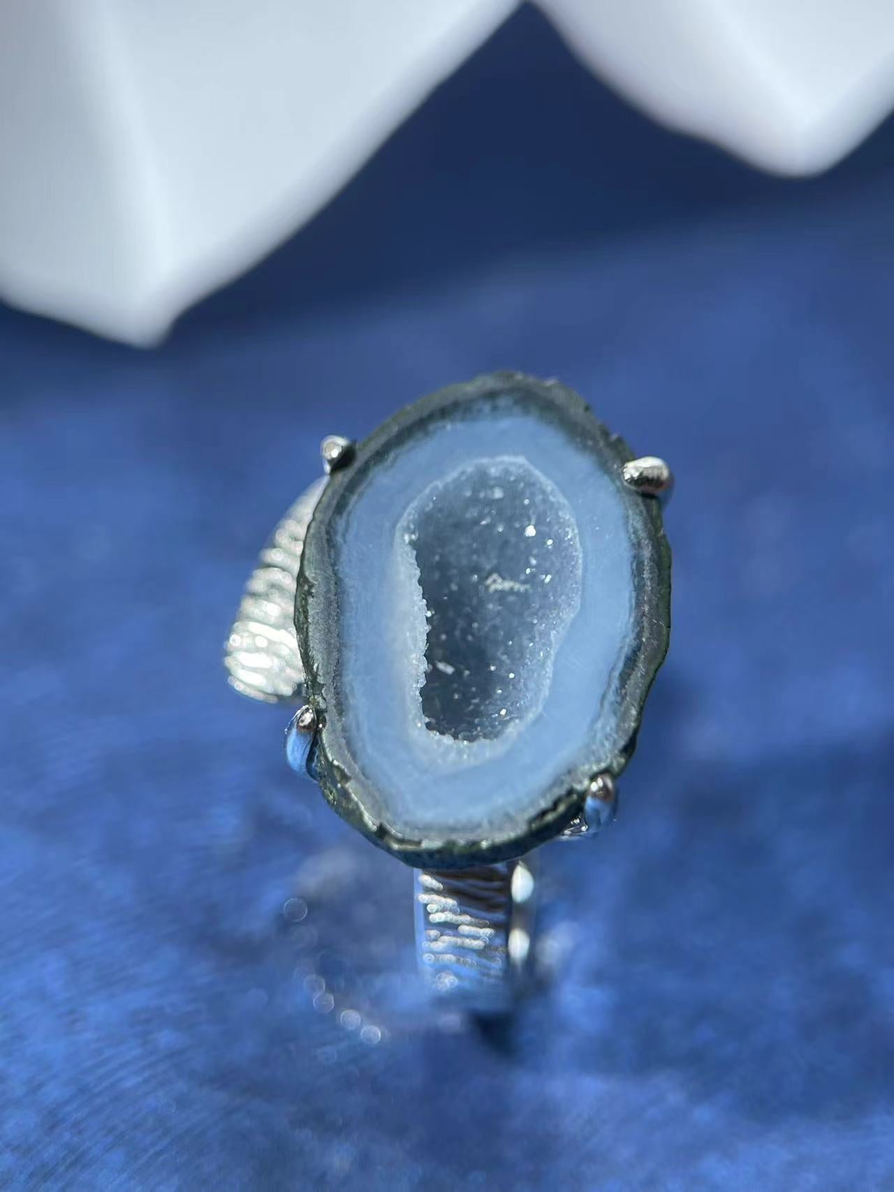 Mexican Geode Ring