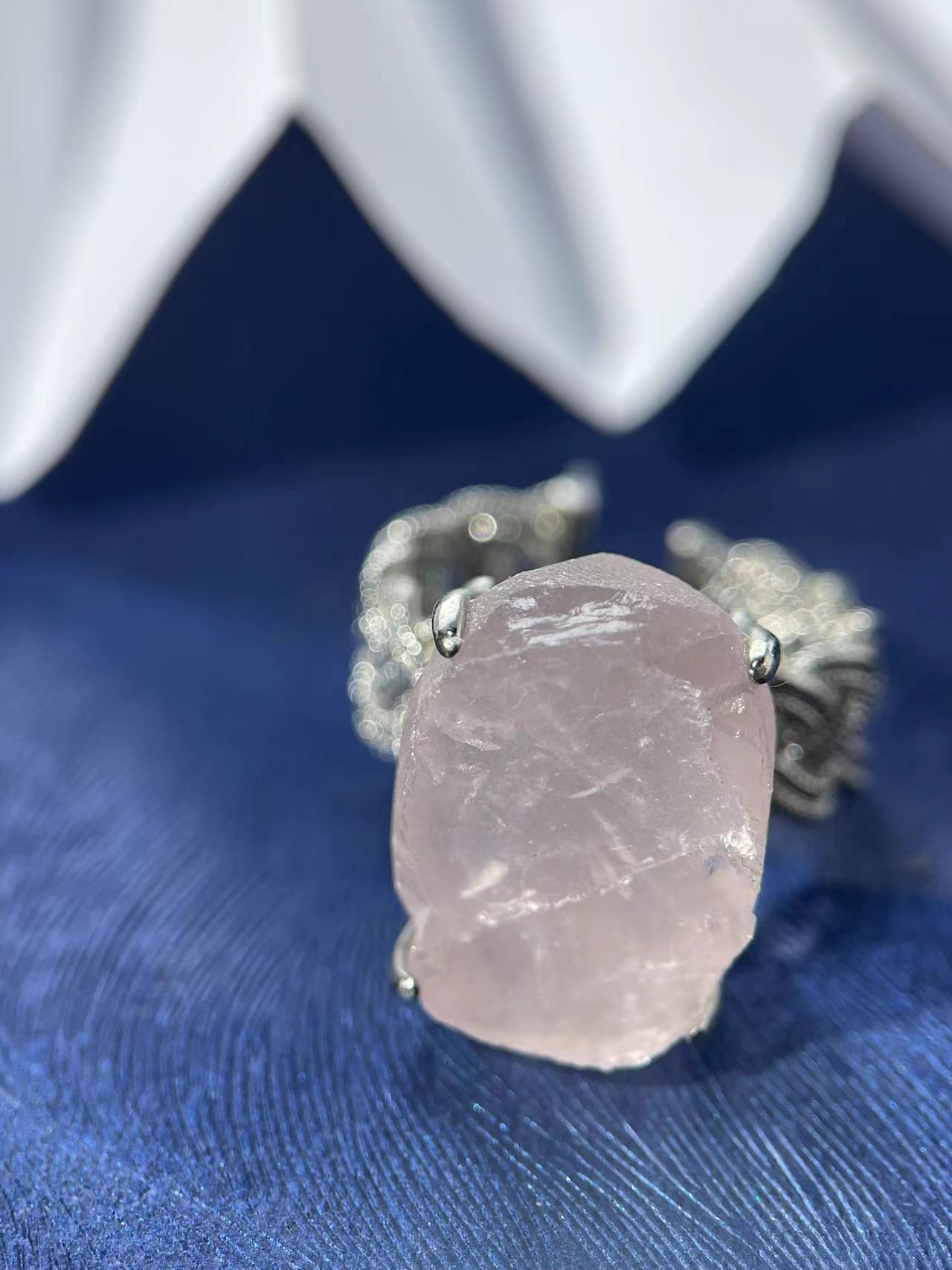 Rose Quartz Ring