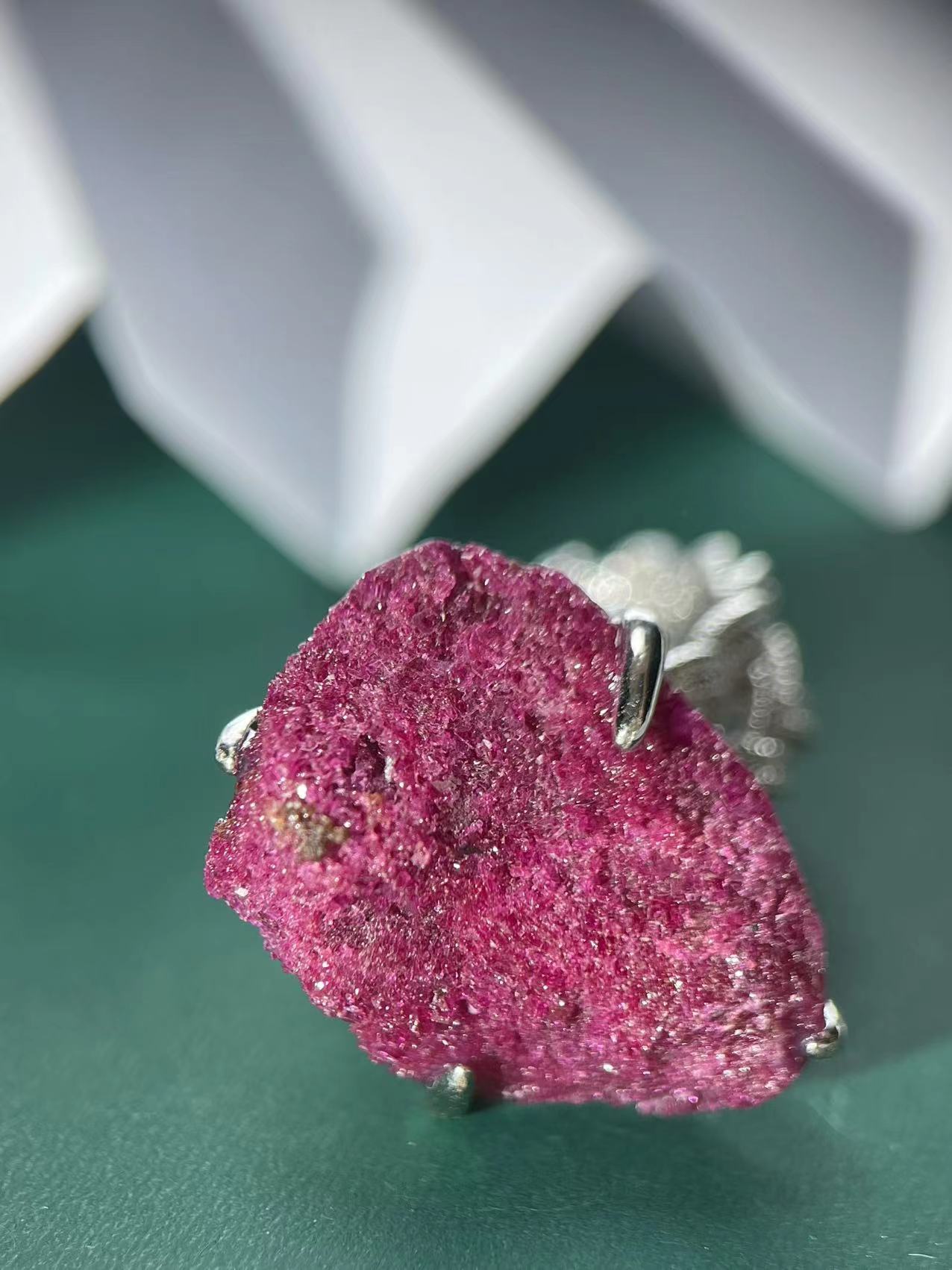 Raw Ruby Ring
