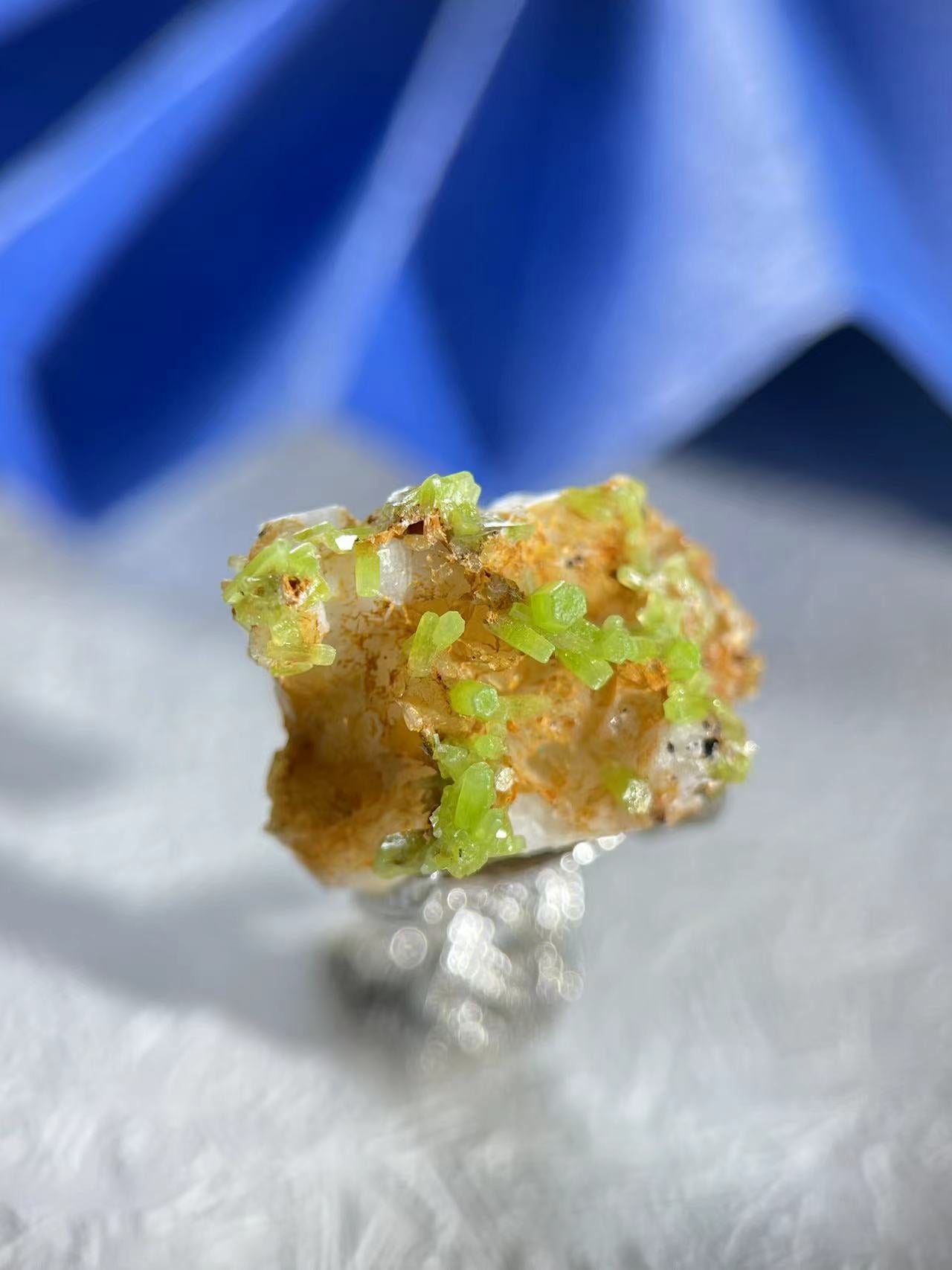 Wavellite ring