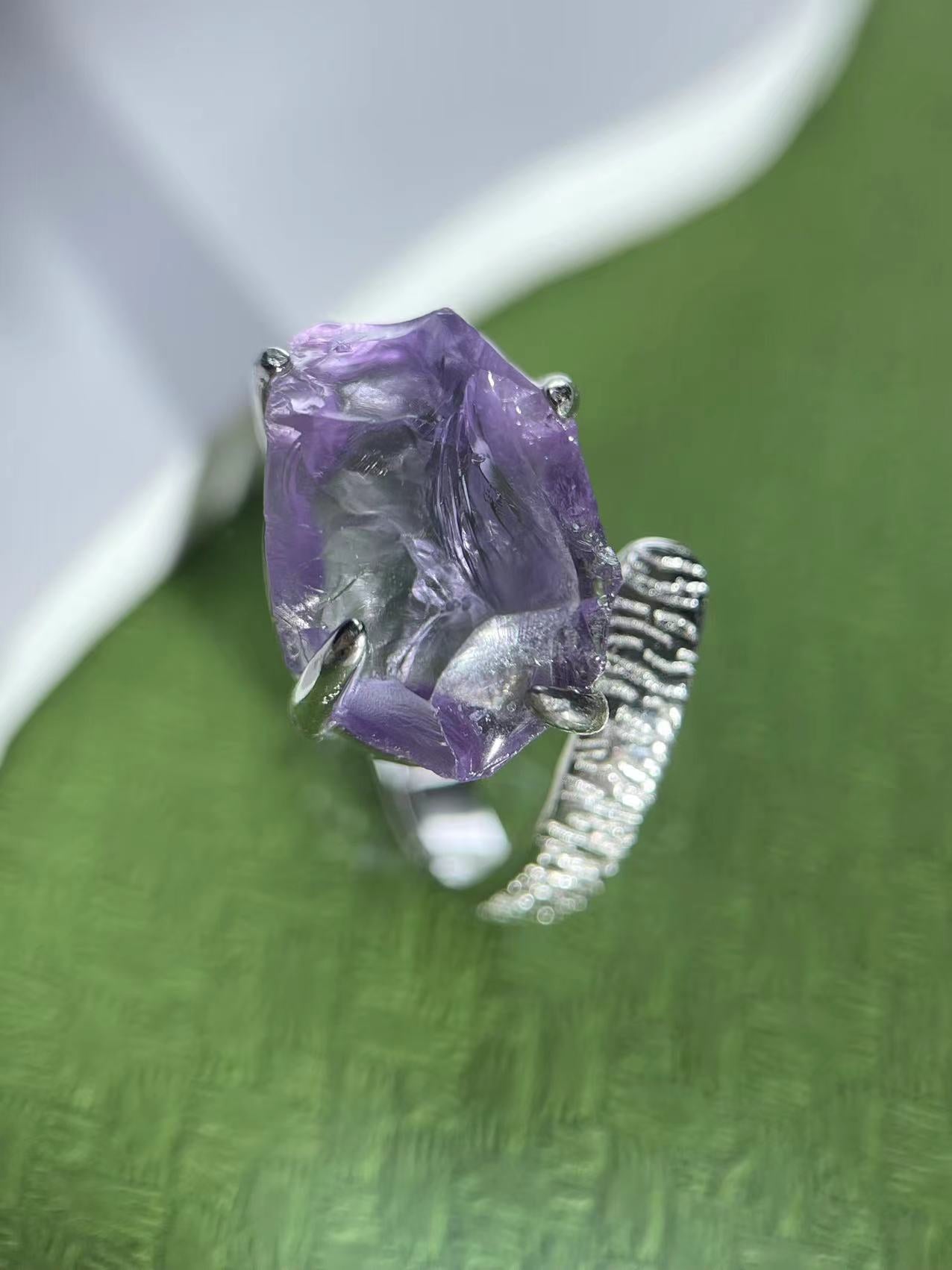 Amethyst Quartz Ring