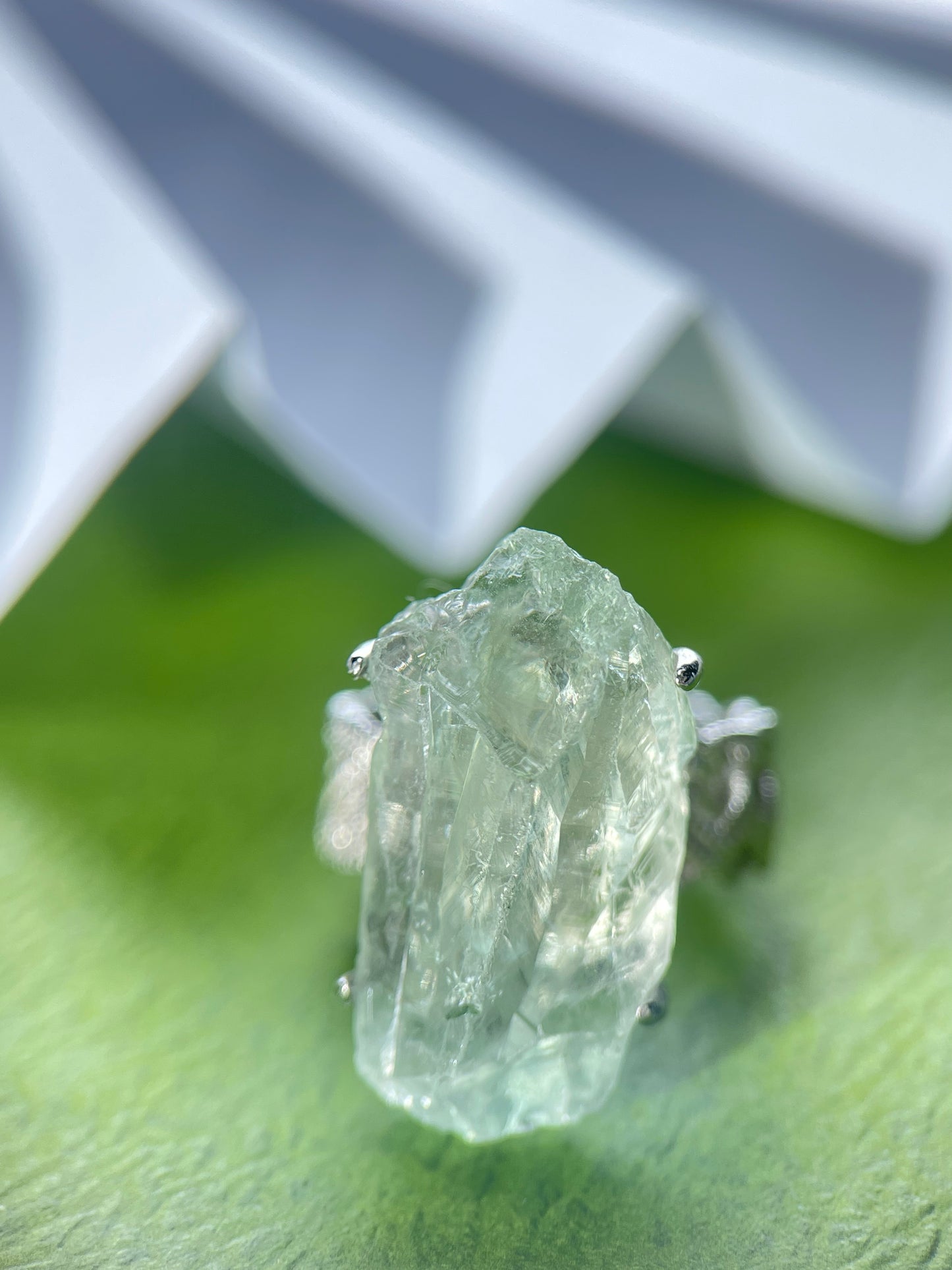 Green Quartz Ring