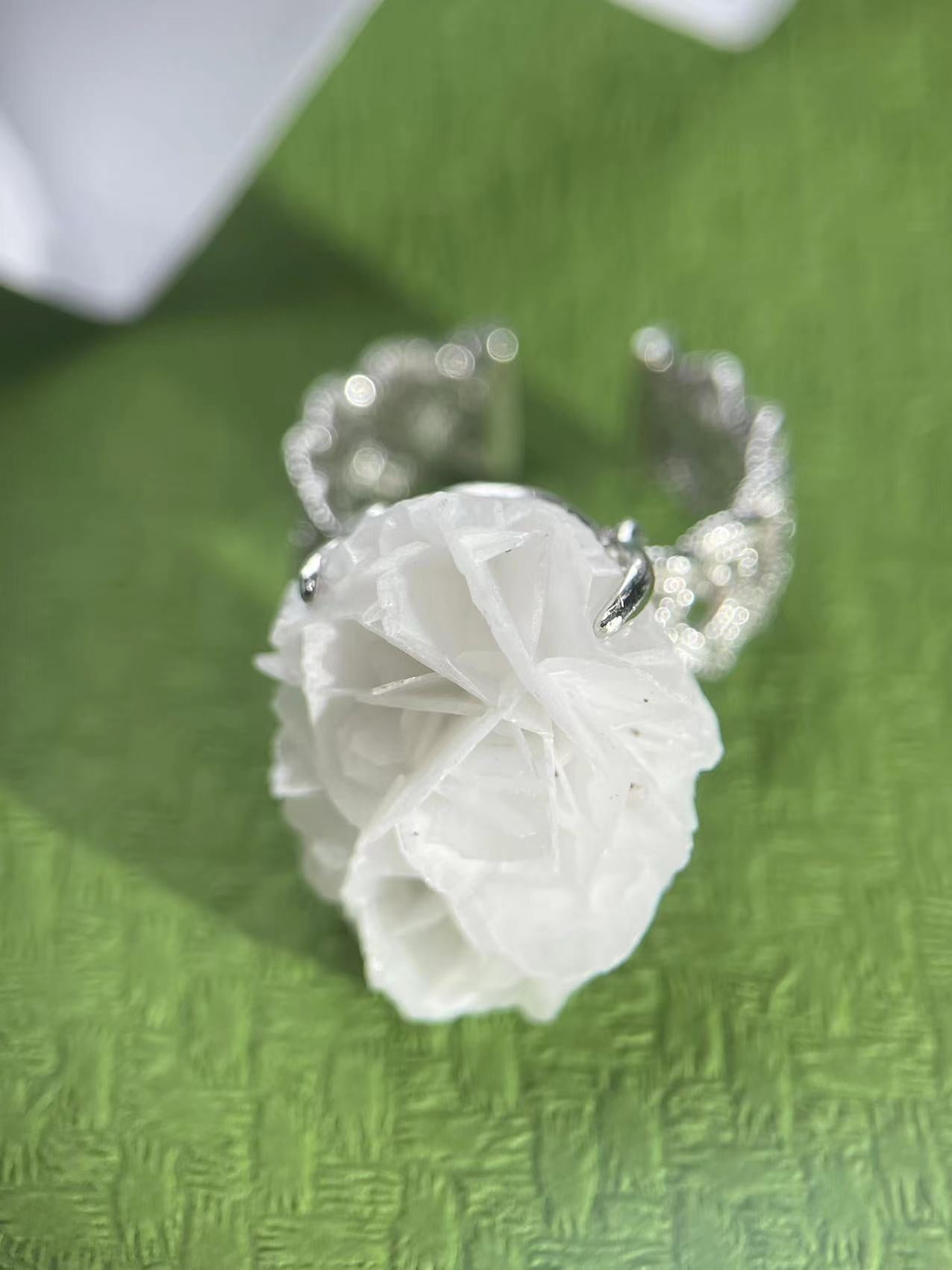 Calcite Desert Rose Ring