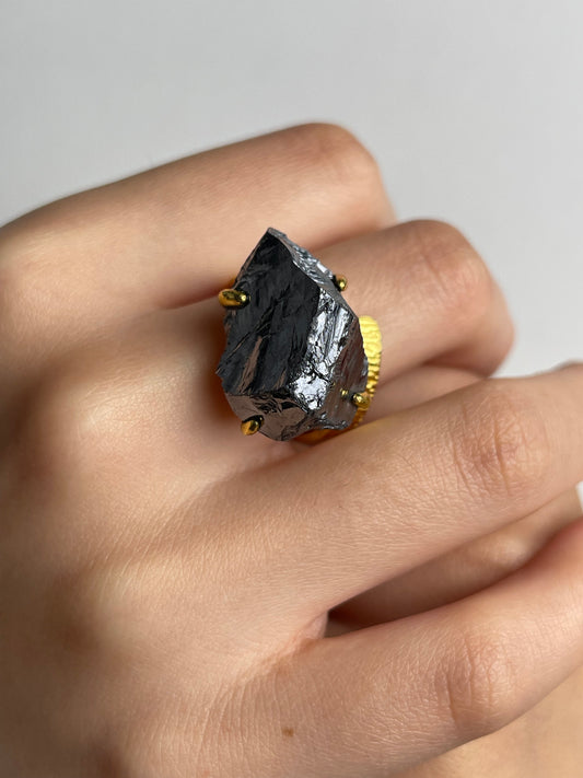 close up look terahertz stone ring