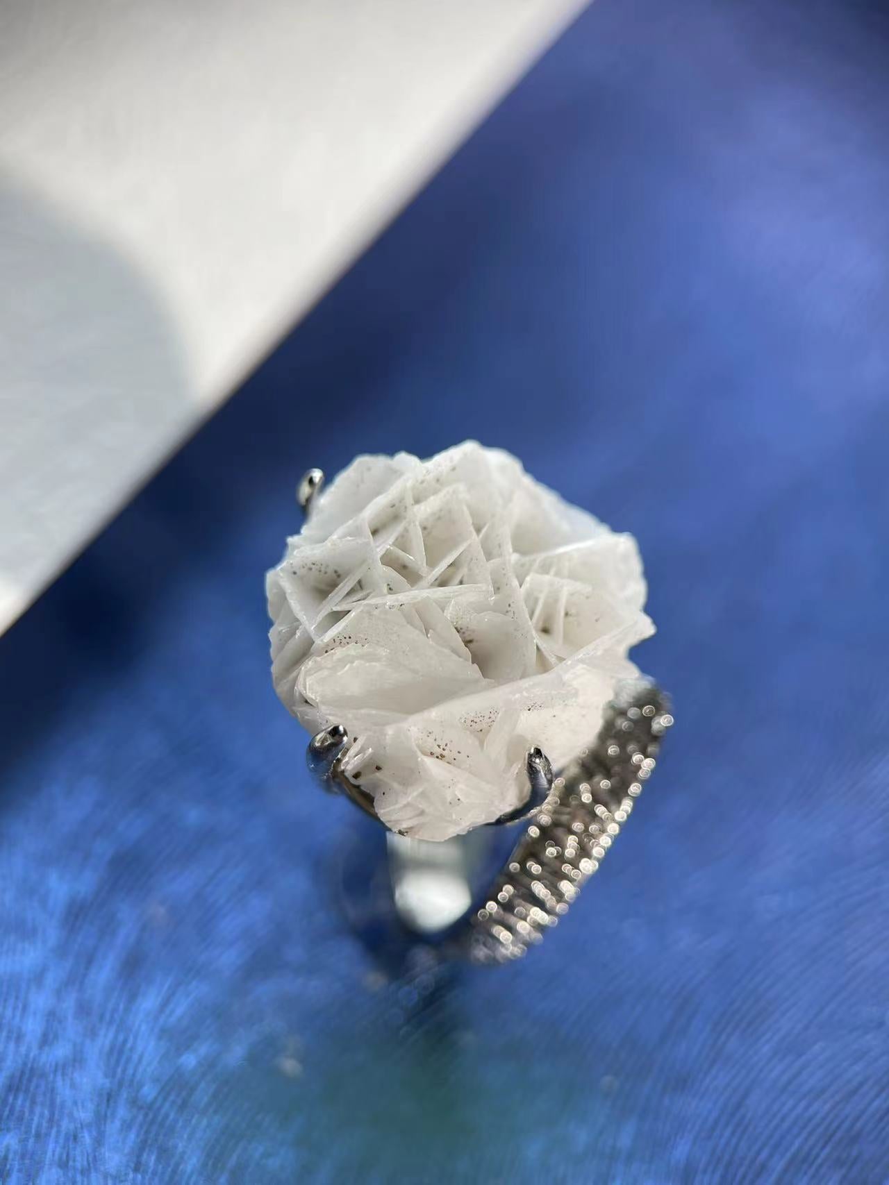 Desert Bloom | Barite Rose Ring