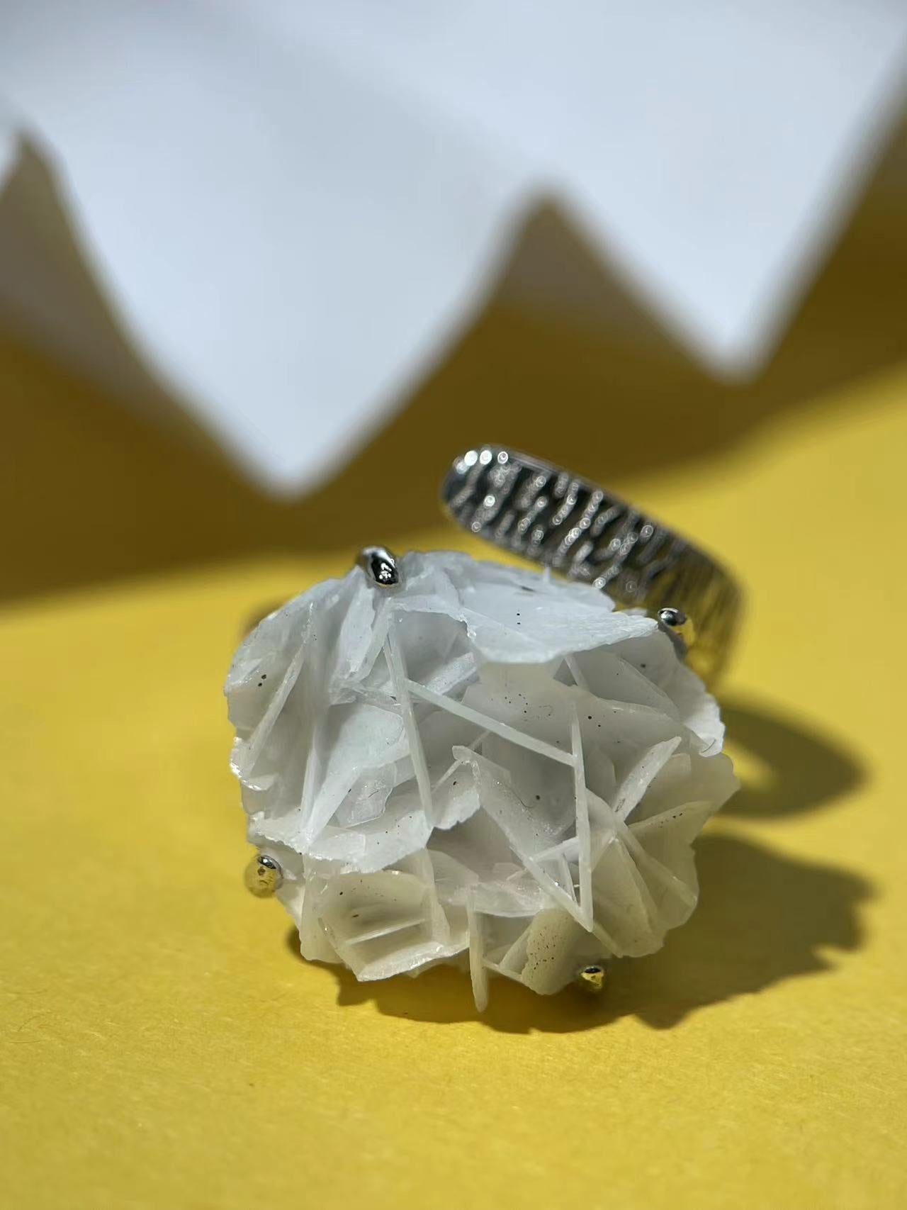 Desert Bloom | Barite Rose Ring