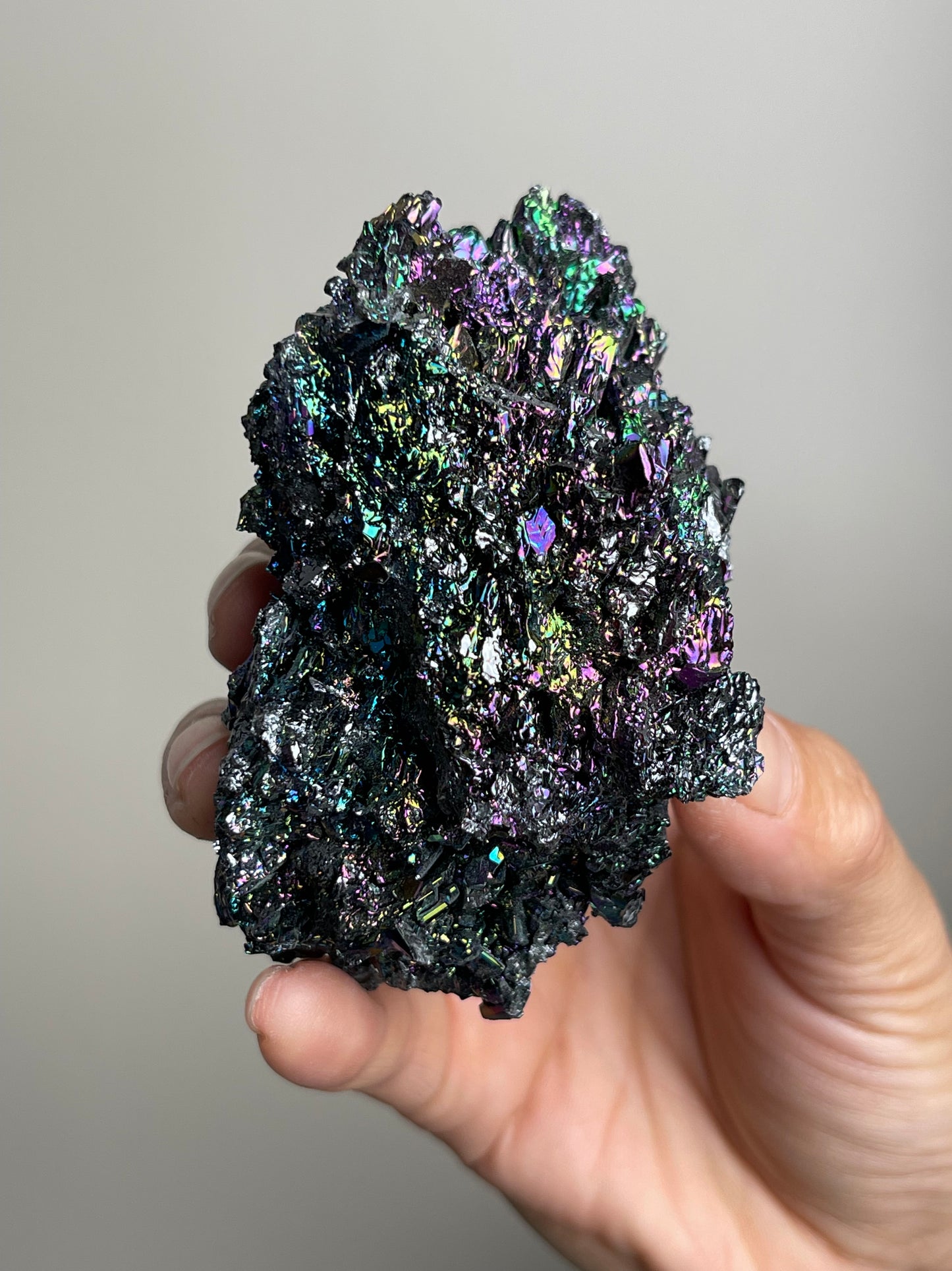 Carborundum Crystal Specimen (Silicon Carbide) | Display Piece