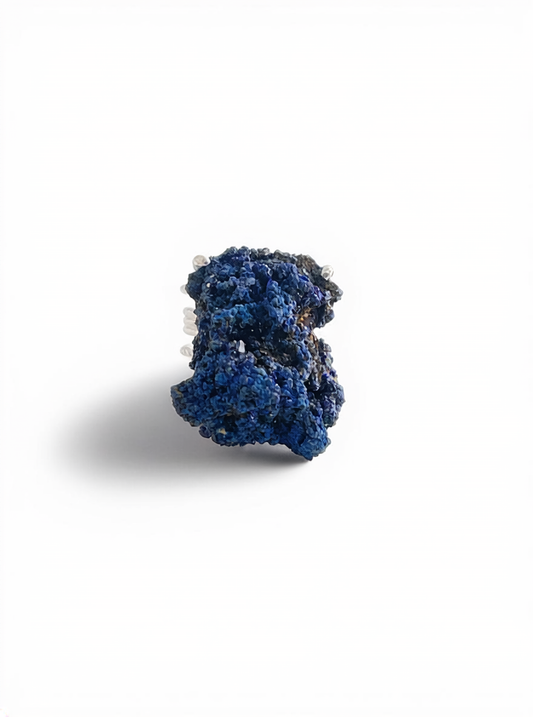 Azurite Ring front view