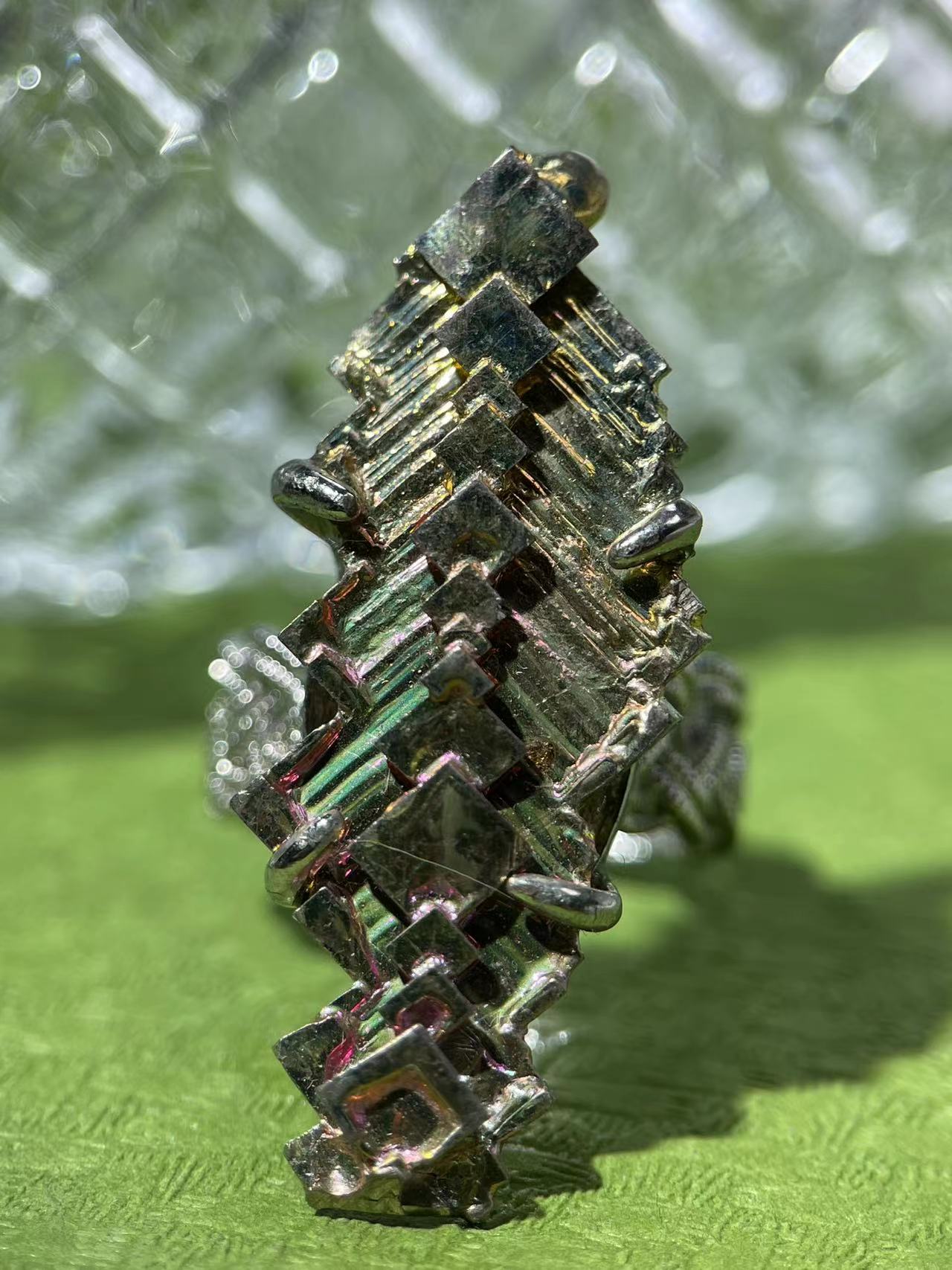 Technomancer | Rainbow Bismuth Ring