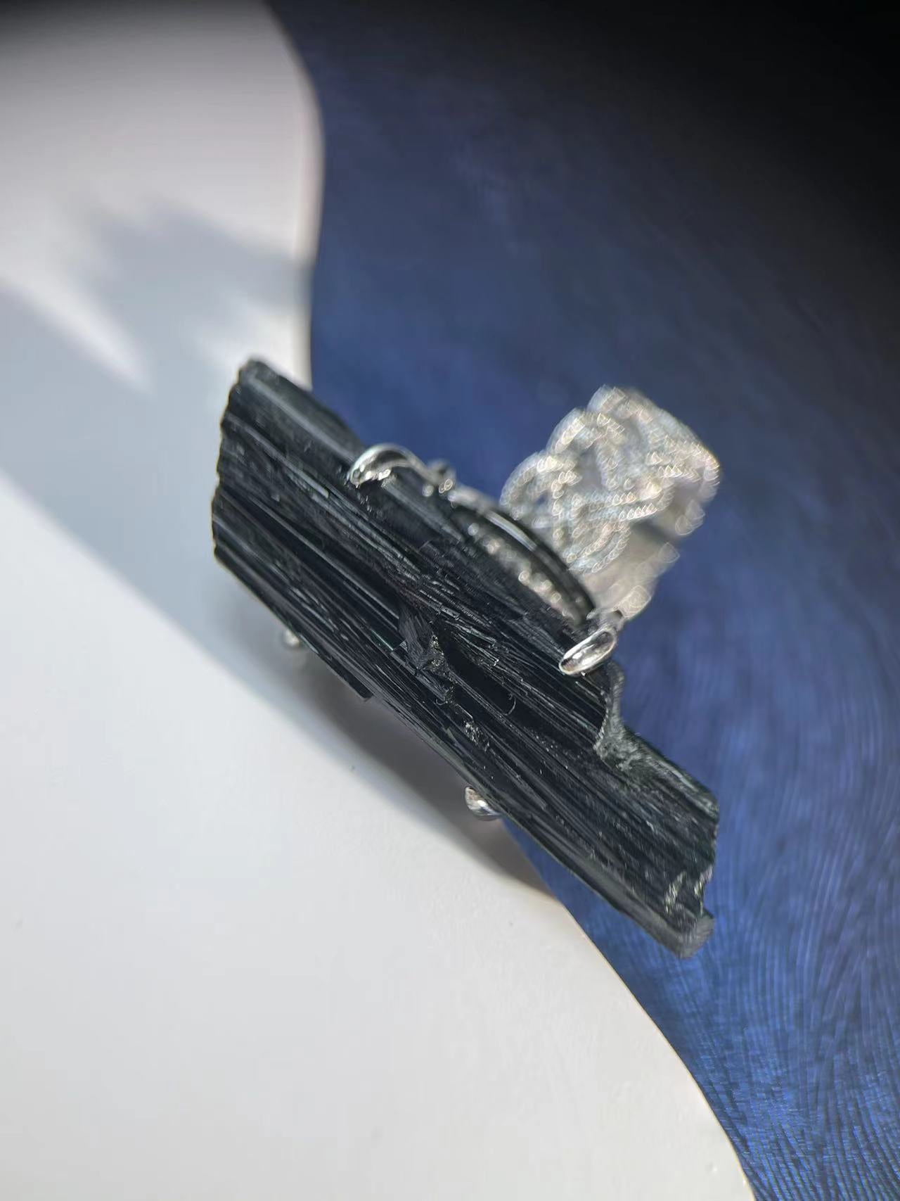 Black Tourmaline Ring