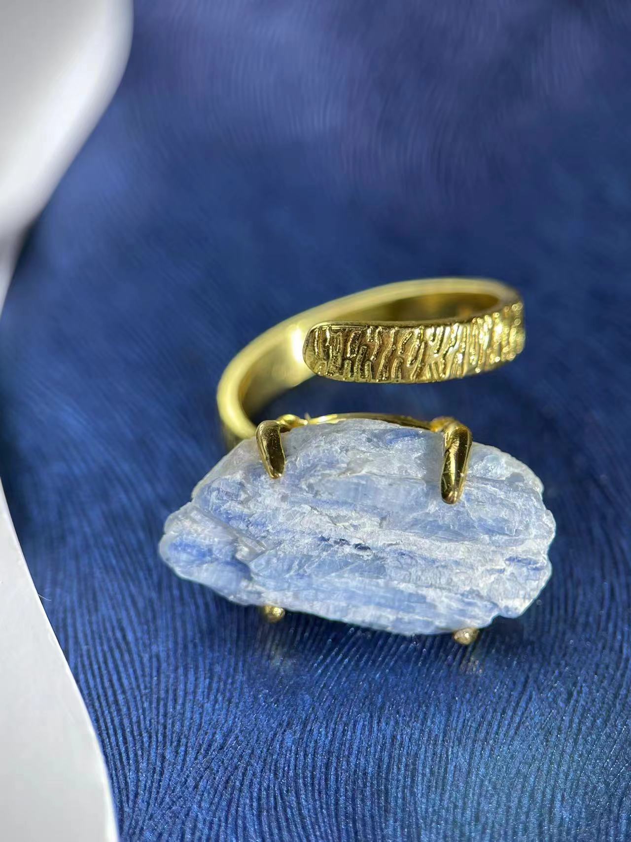 Blue Kyanite Ring