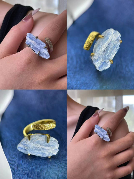 Blue Kyanite Ring