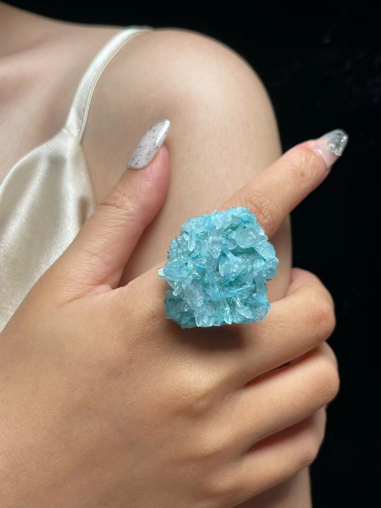 Blue Sima (Blue Hemimorphite)
