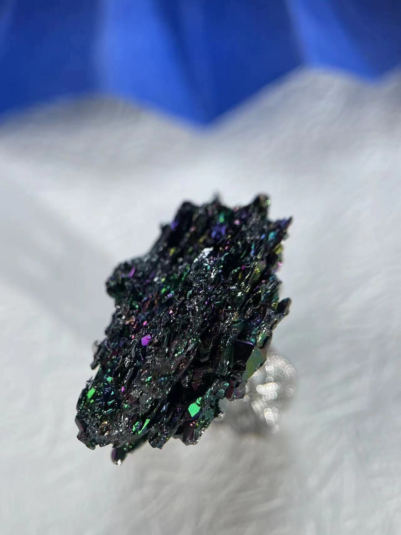 Rainbow Hematite  Ring