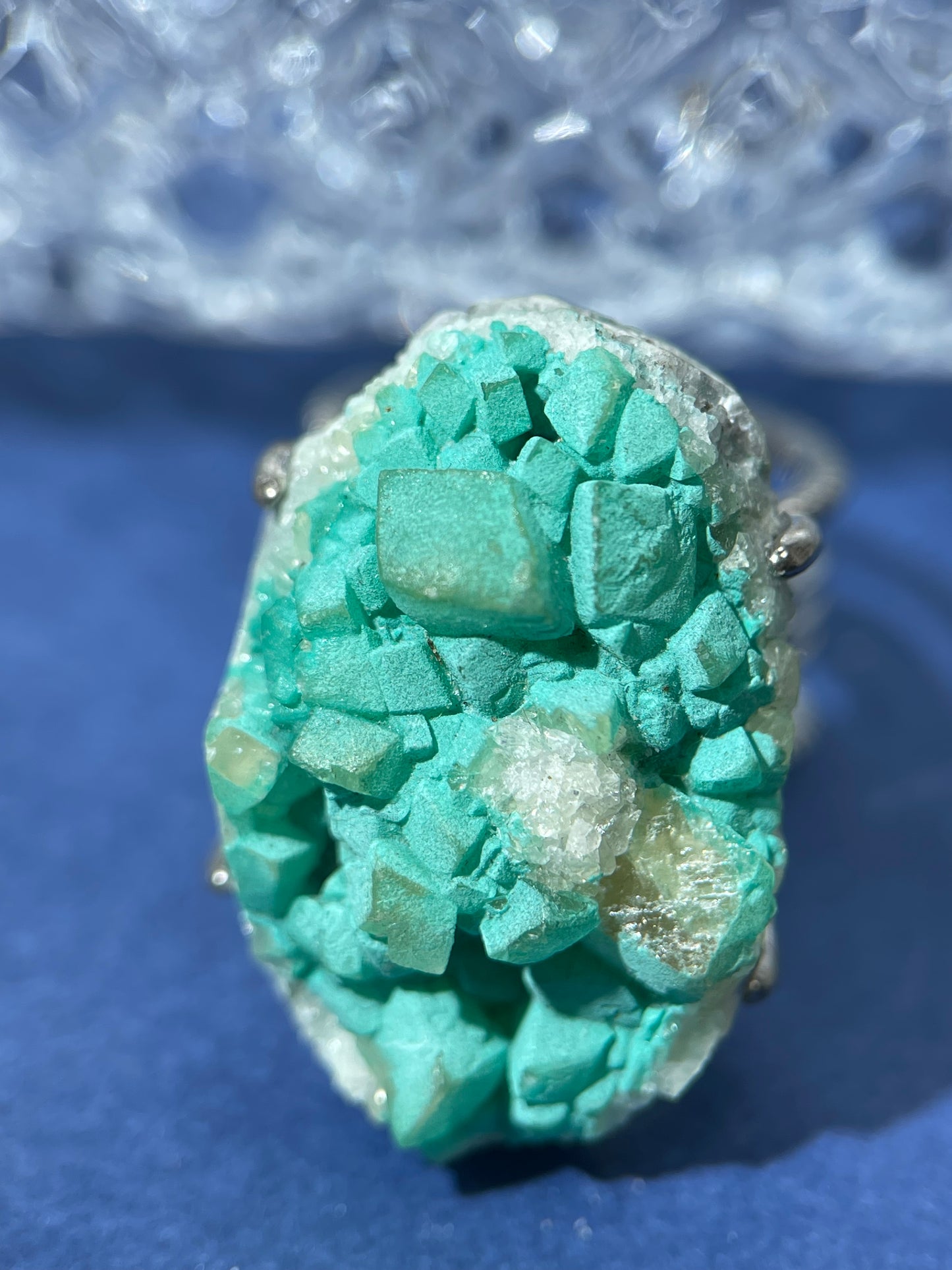 Natural Yellow‑Green Fluorite