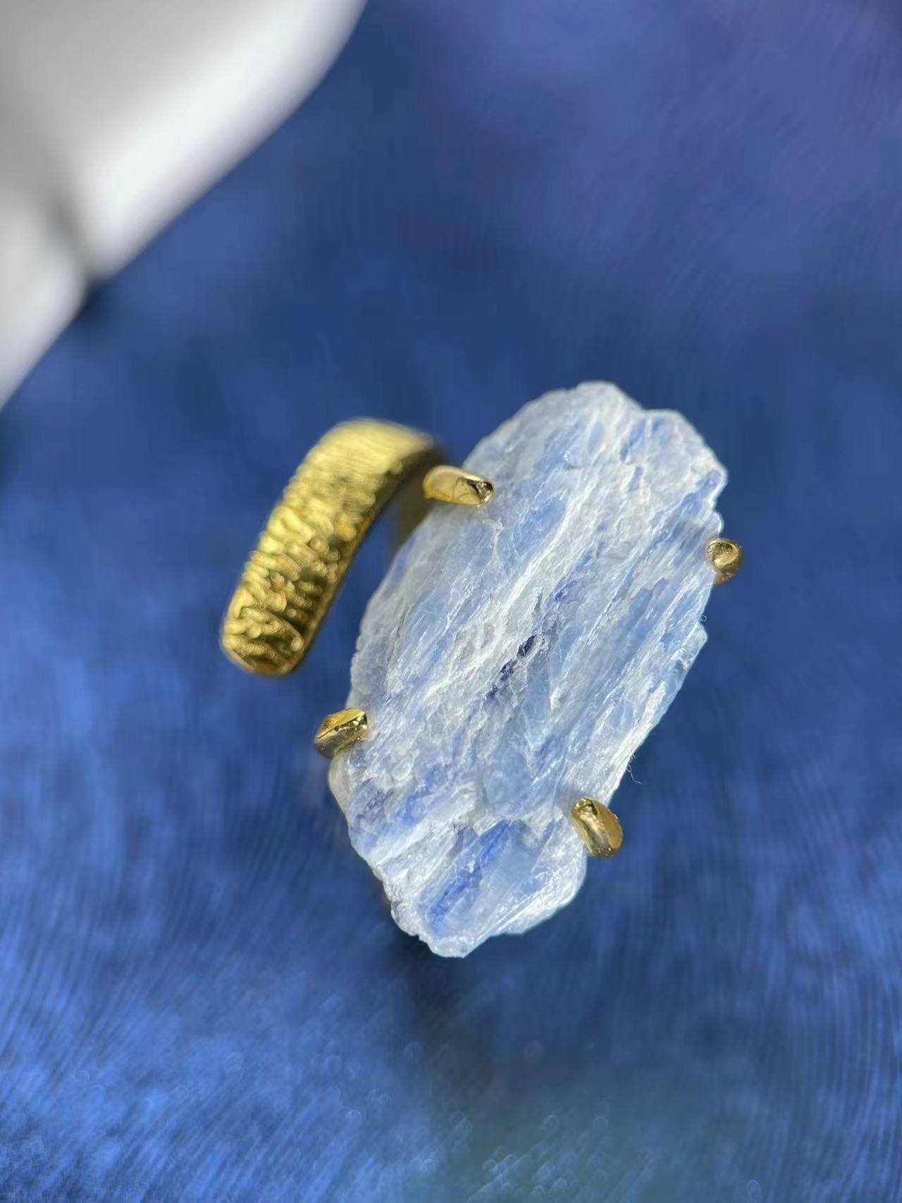 Blue Kyanite Ring