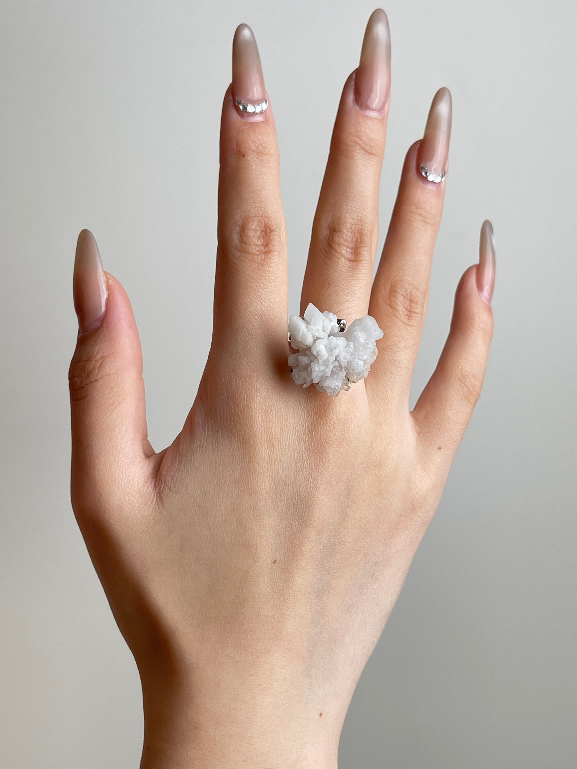 Creedite Ring worn on hand