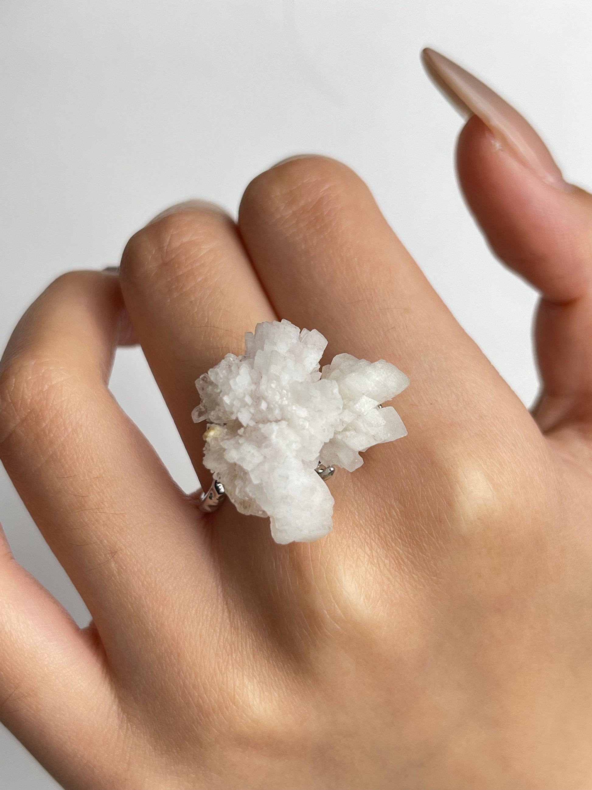 Creedite Ring close-up worn on hand