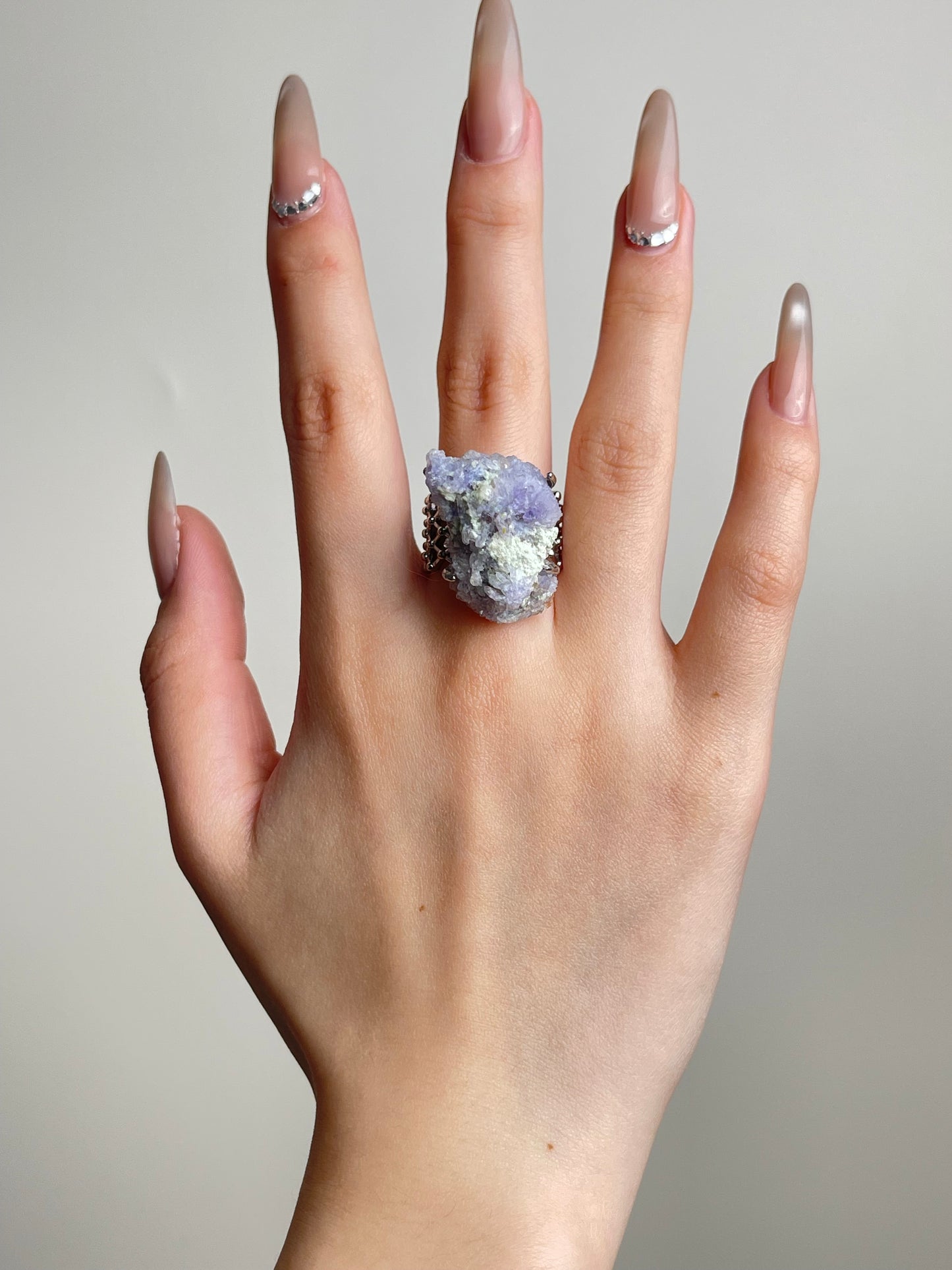 Creedite Ring worn on hand