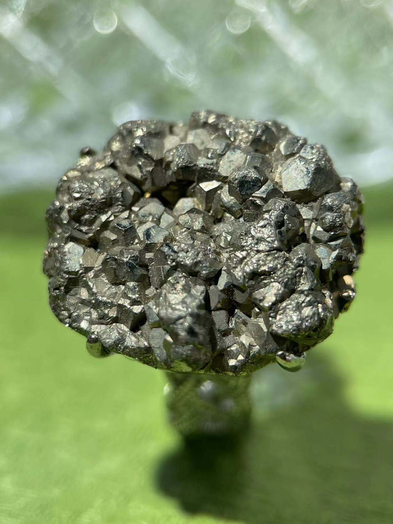 Solar Spark | Raw Chalcopyrite Ring