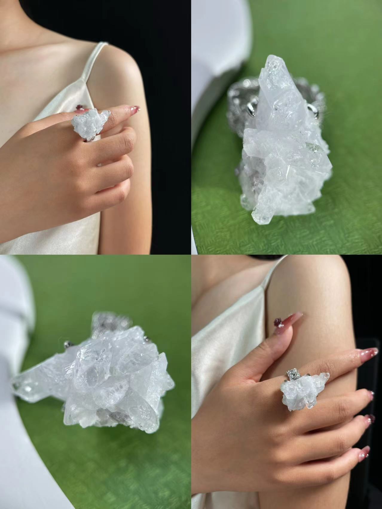 Pakistan Suture Crystal Ring