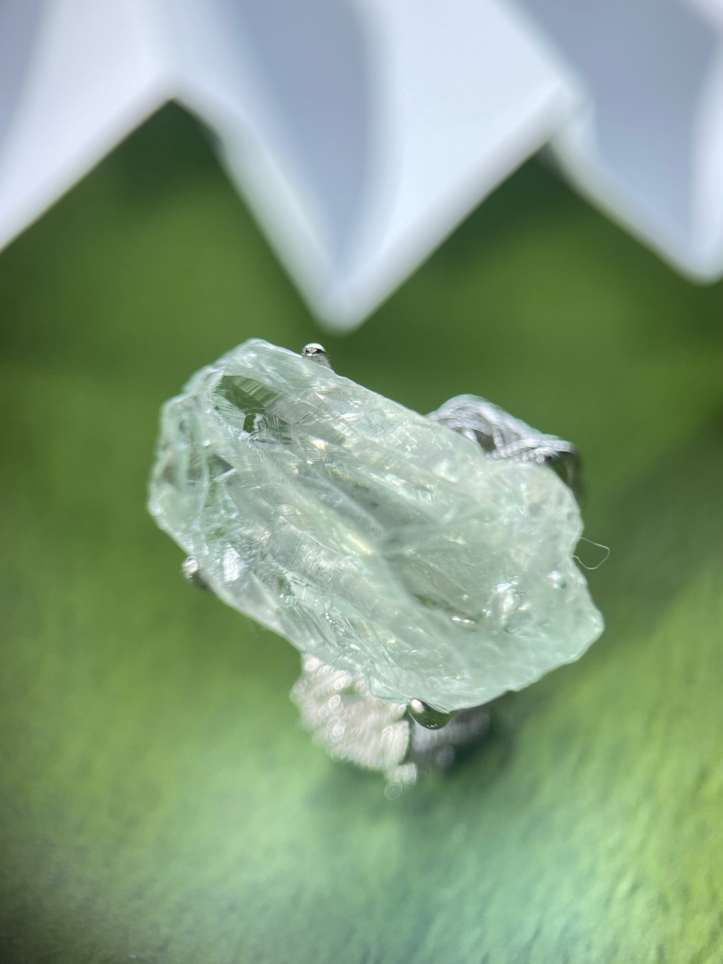 Green Quartz Ring