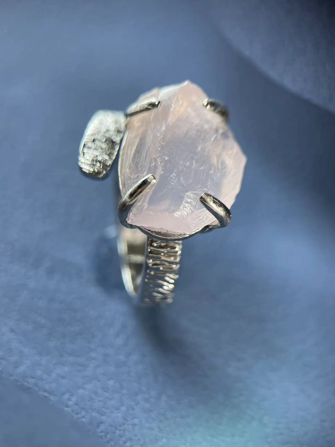 Rose Quartz ring