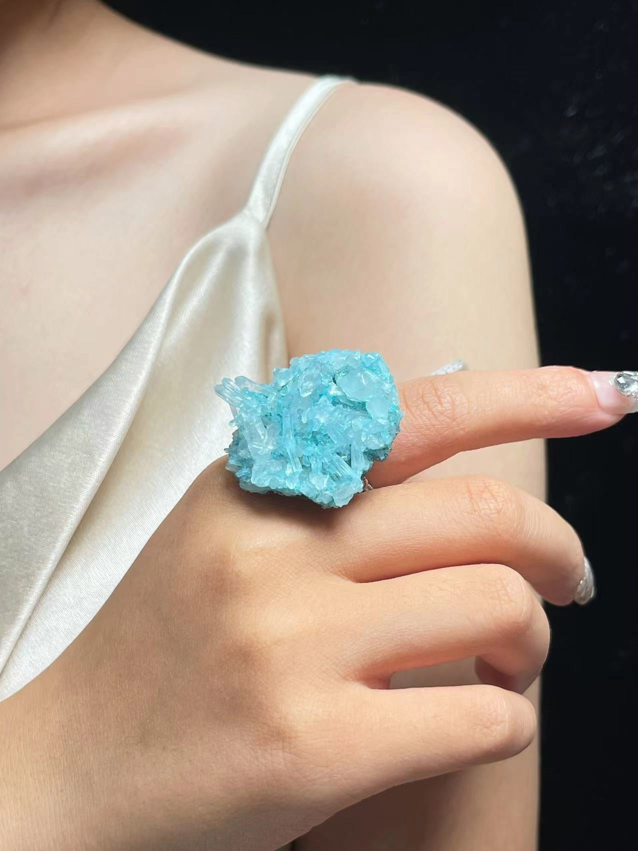 Blue Sima (Blue Hemimorphite)
