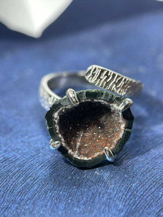 Mexican Geode Ring