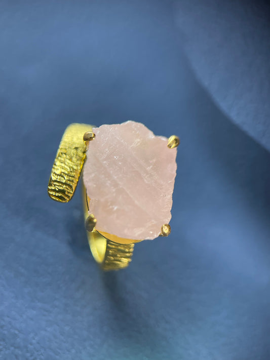 Rose Quartz ring