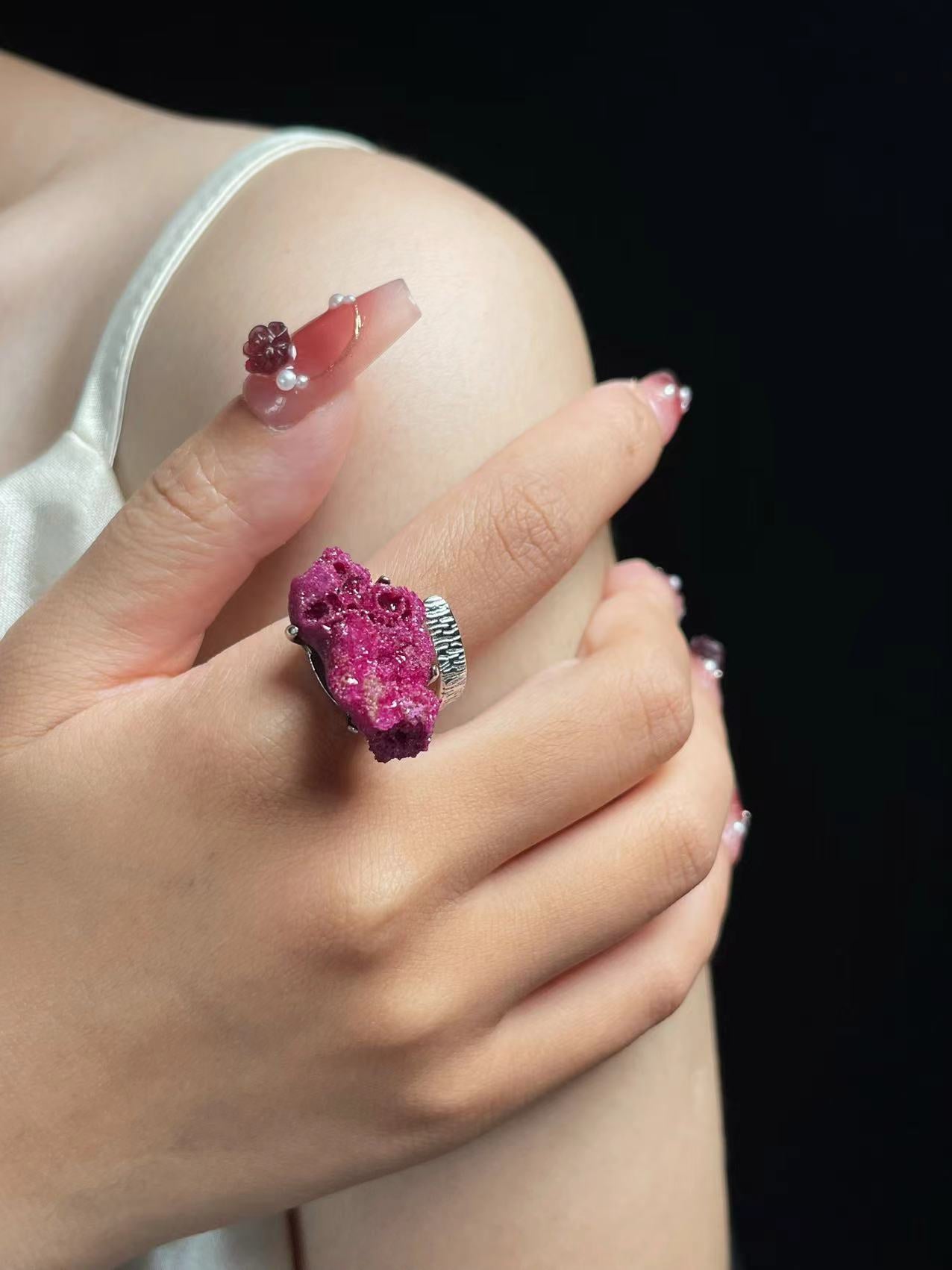 Rubellite Tourmaline Ring